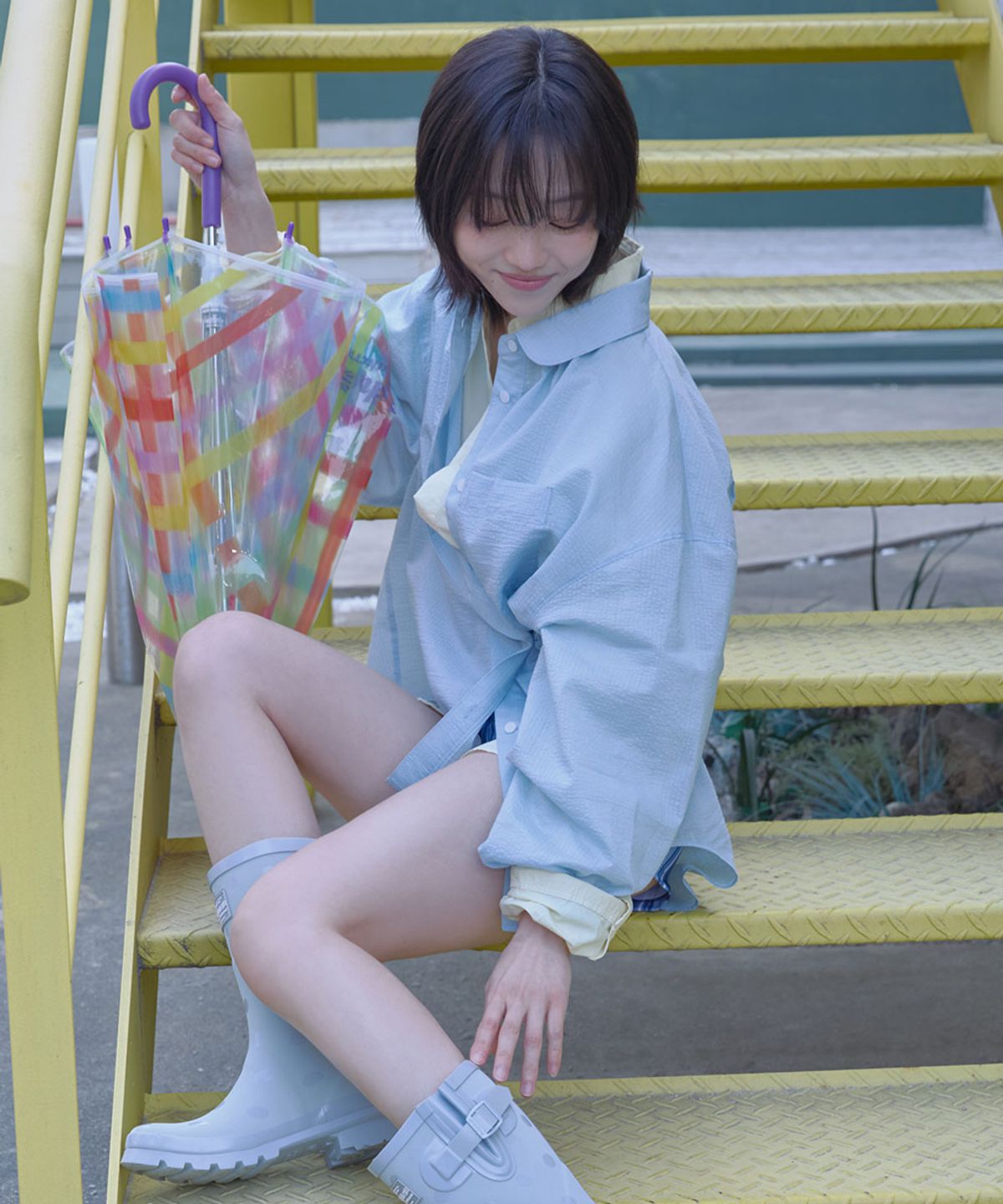 락피쉬웨더웨어(ROCKFISH WEATHERWEAR) OVERFIT STRIPE SHIRT - 4 colors