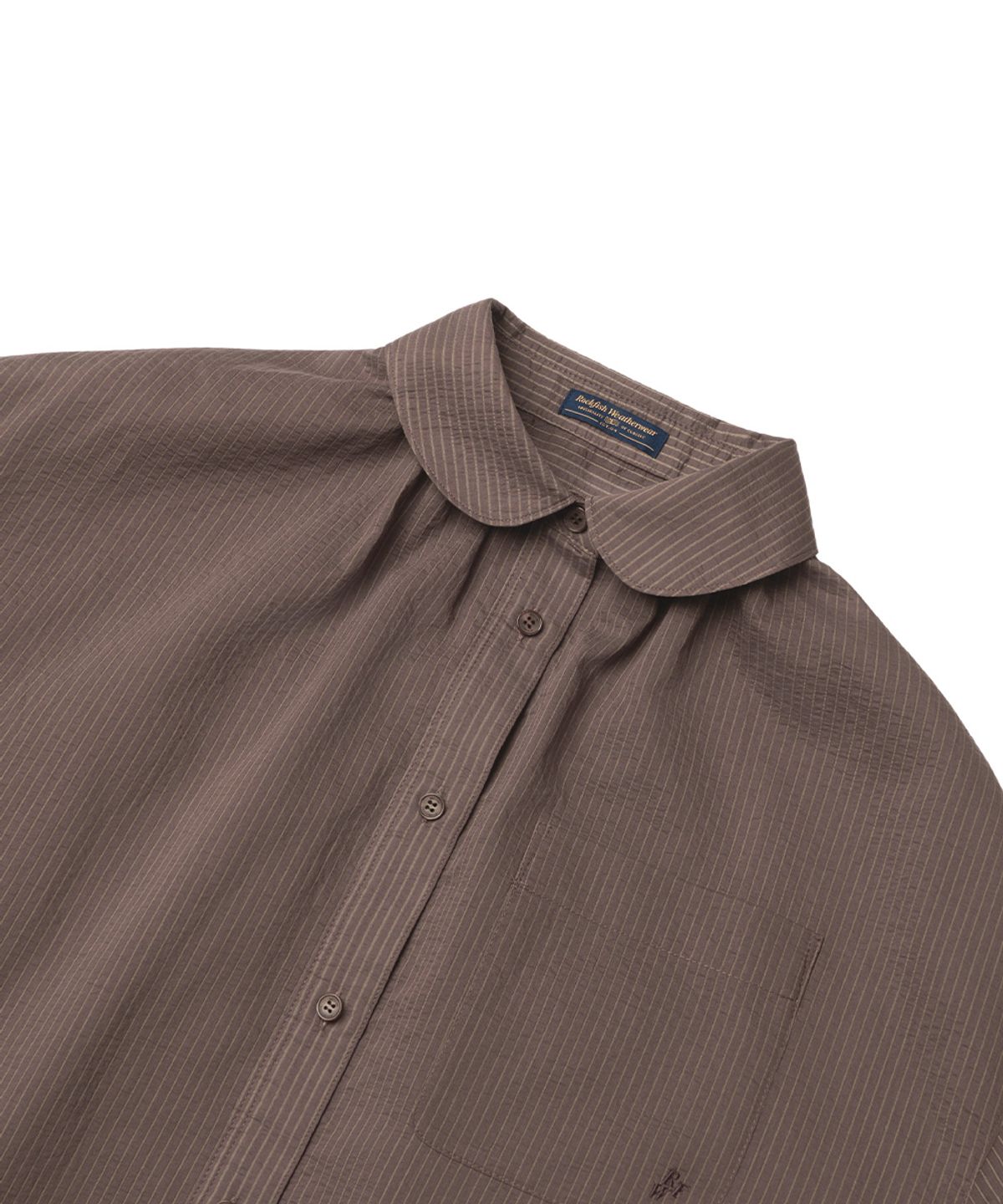 락피쉬웨더웨어(ROCKFISH WEATHERWEAR) OVERFIT STRIPE SHIRT - 4 colors