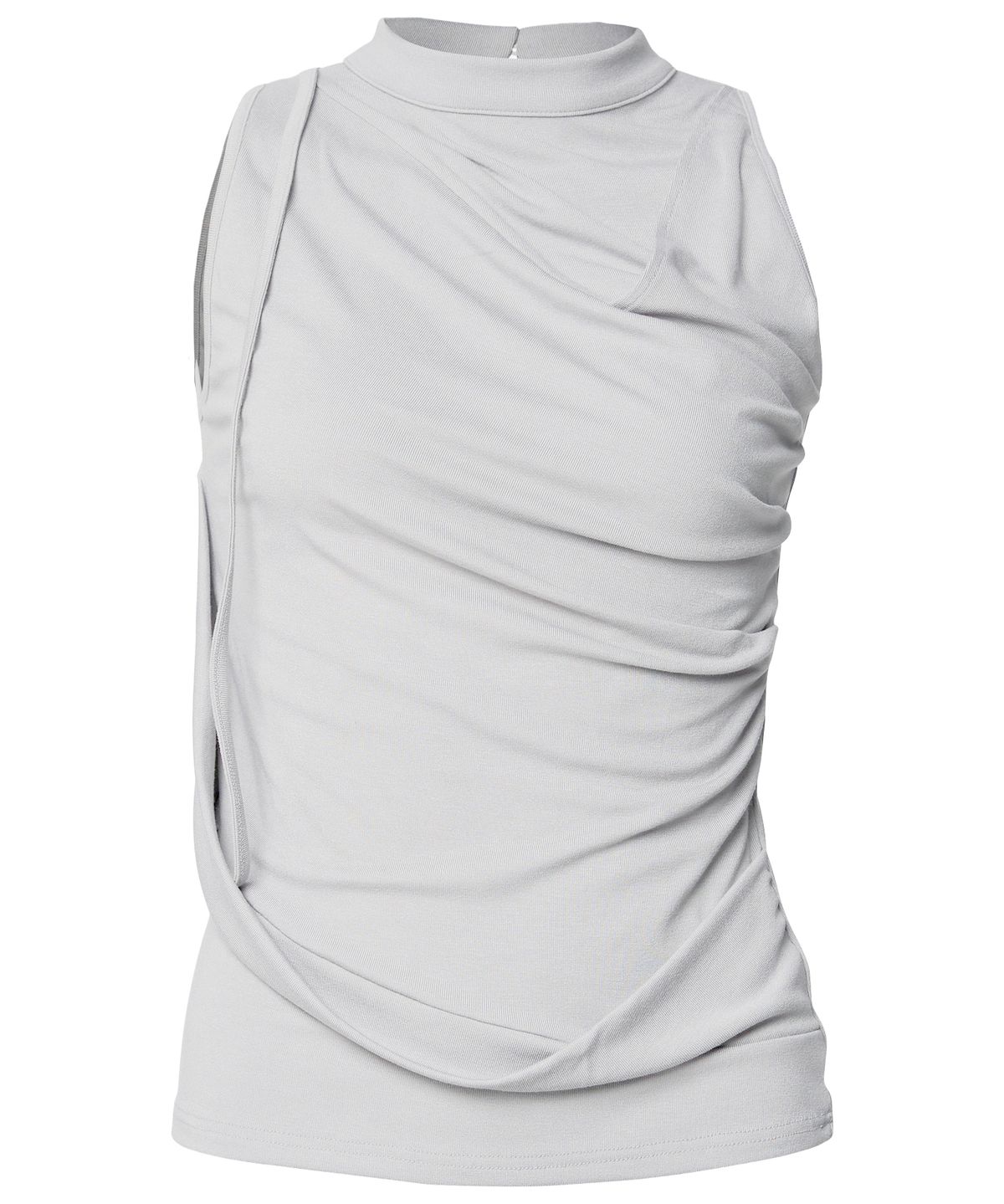 플레어업(FLAREUP) Draped Sleeveless Top (FL-135_Cloud White)