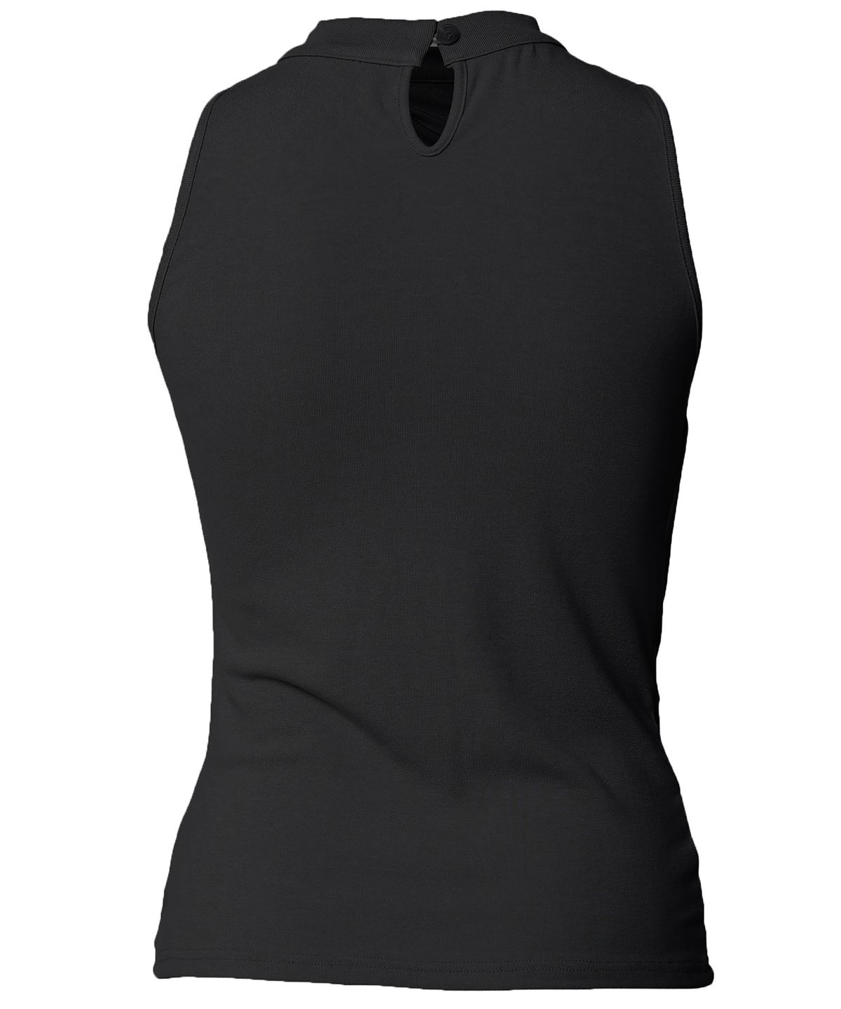 플레어업(FLAREUP) Draped Sleeveless Top (FL-135_Black)