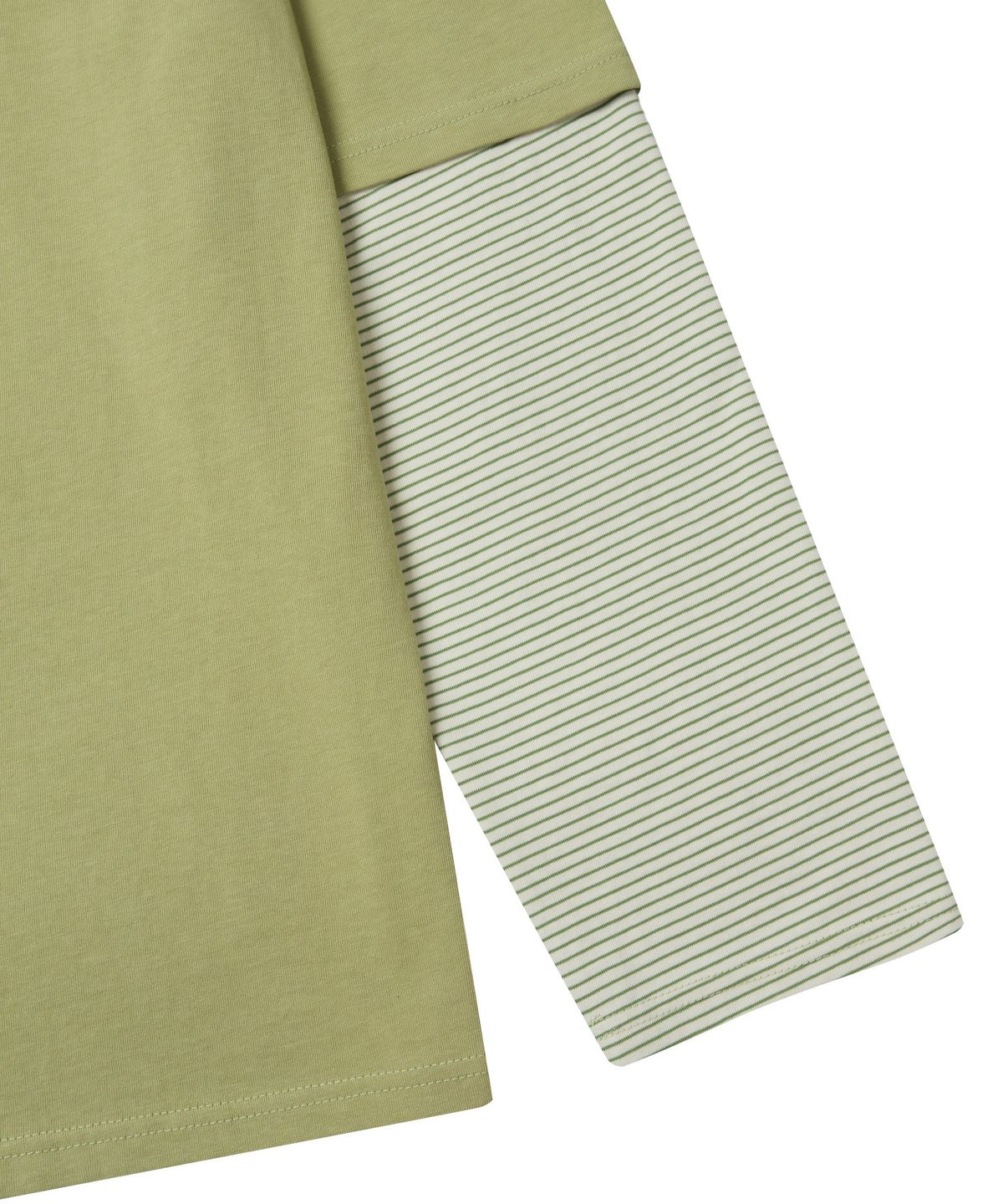 페르노브(FERNOV) 88 레이어드 롱슬리브 그린
