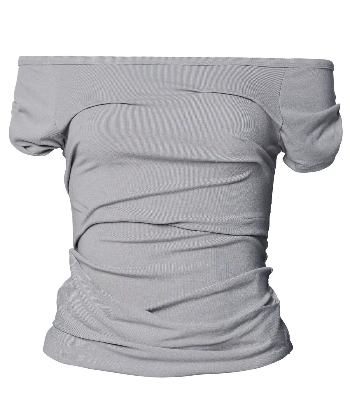 플레어업(FLAREUP) Draped Top (FL-130_Gray)