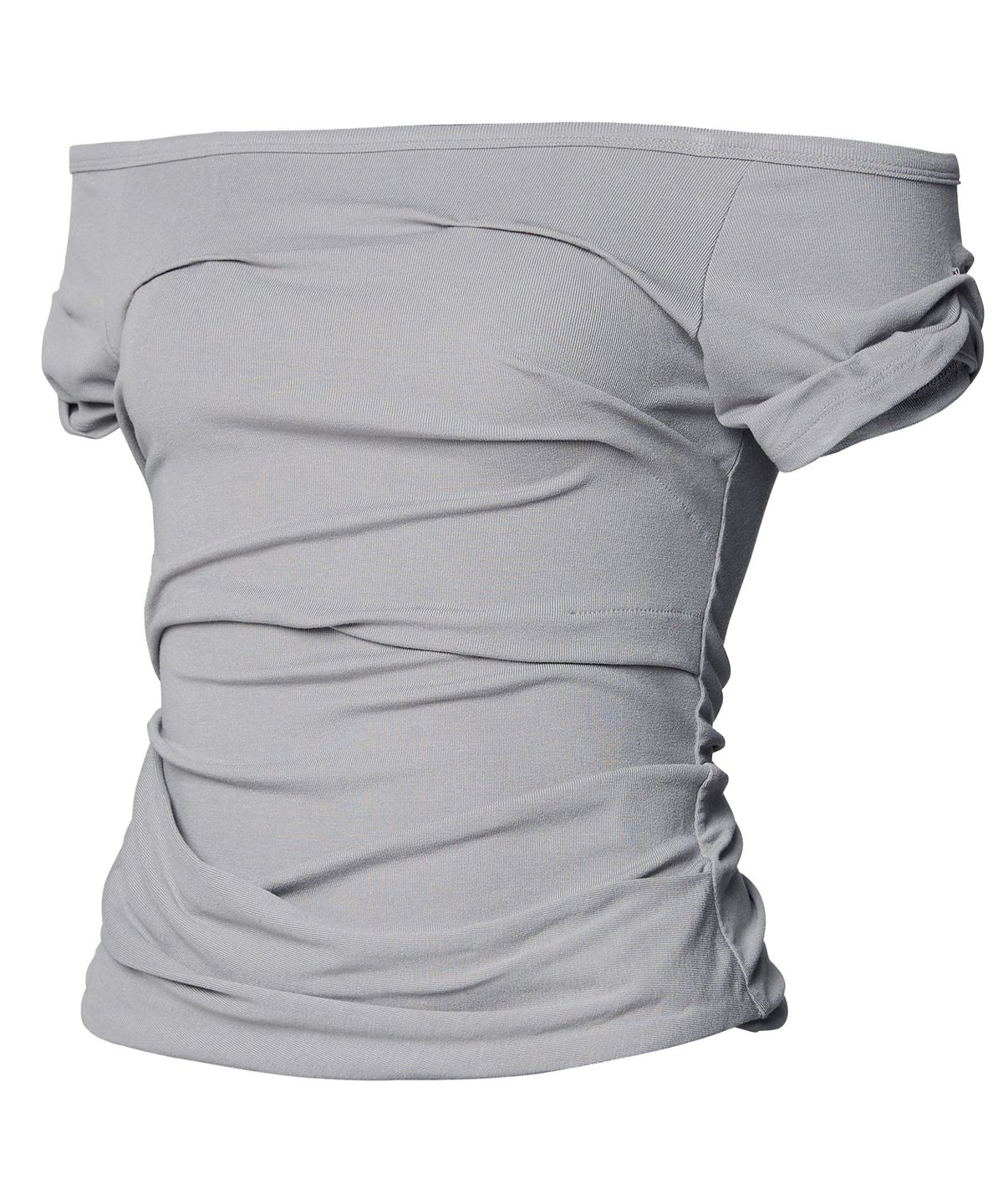 플레어업(FLAREUP) Draped Top (FL-130_Gray)
