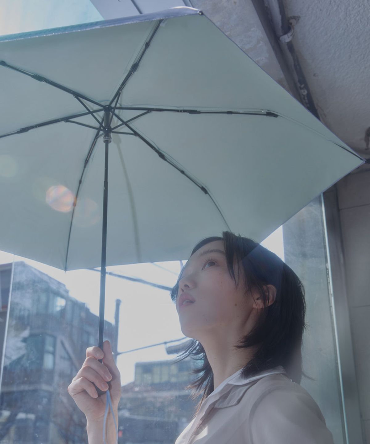 락피쉬웨더웨어(ROCKFISH WEATHERWEAR) [UV차단] SHADE GRADIENT UMBRELLA SHORT - 2 colors