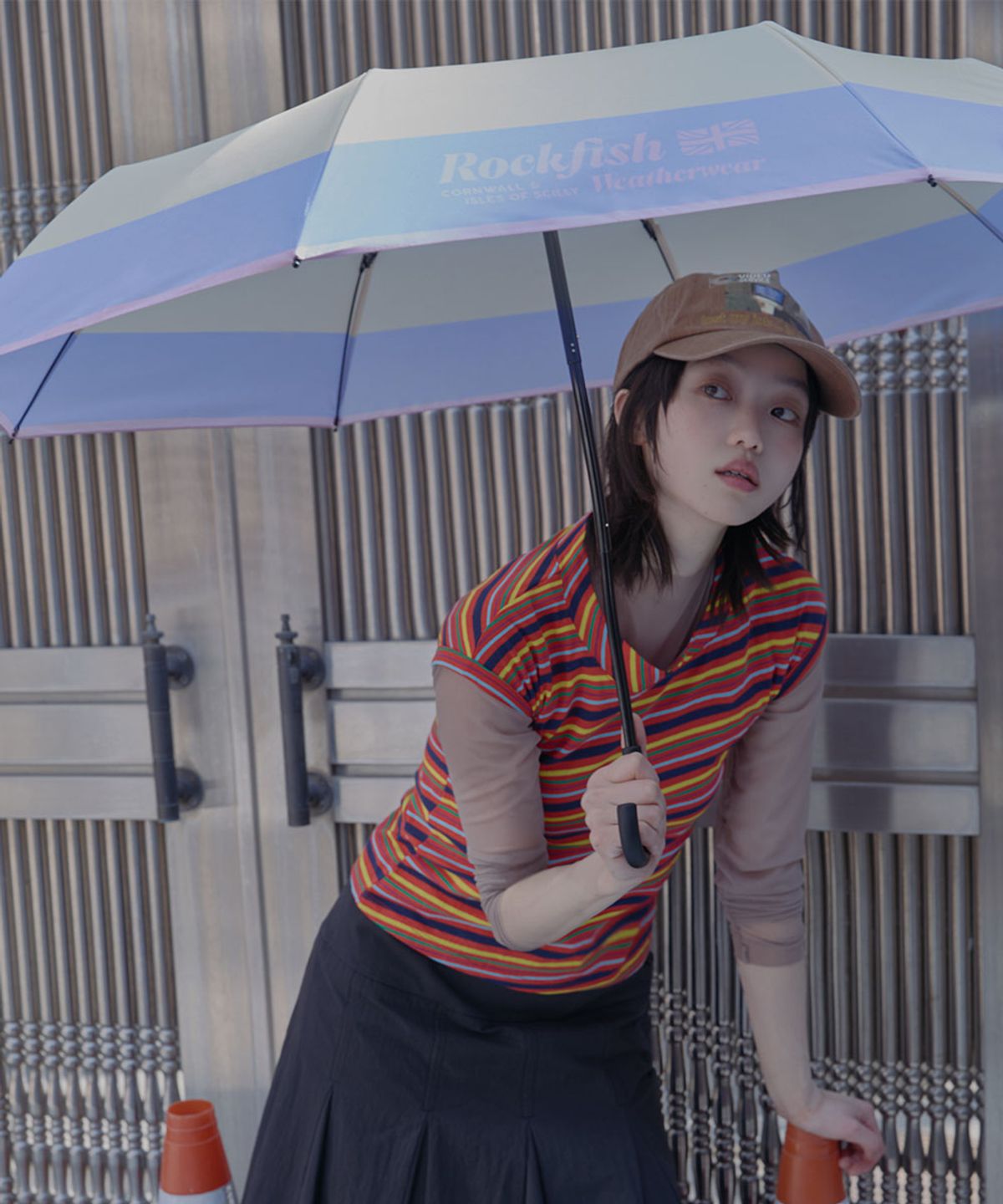 락피쉬웨더웨어(ROCKFISH WEATHERWEAR) COLOR BLOCK UMBRELLA SHORT - 5 colors