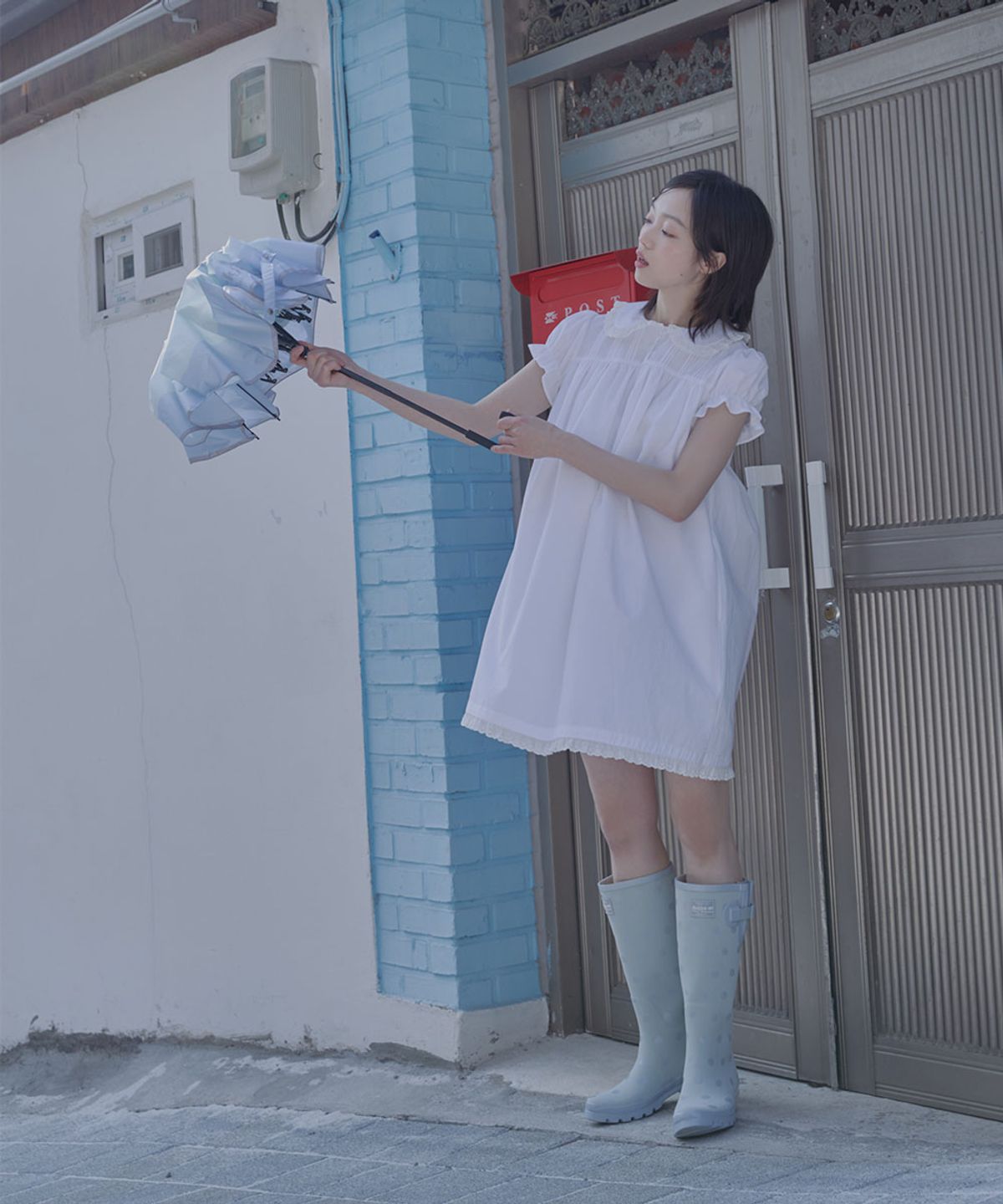 락피쉬웨더웨어(ROCKFISH WEATHERWEAR) COLOR BLOCK UMBRELLA SHORT - 5 colors