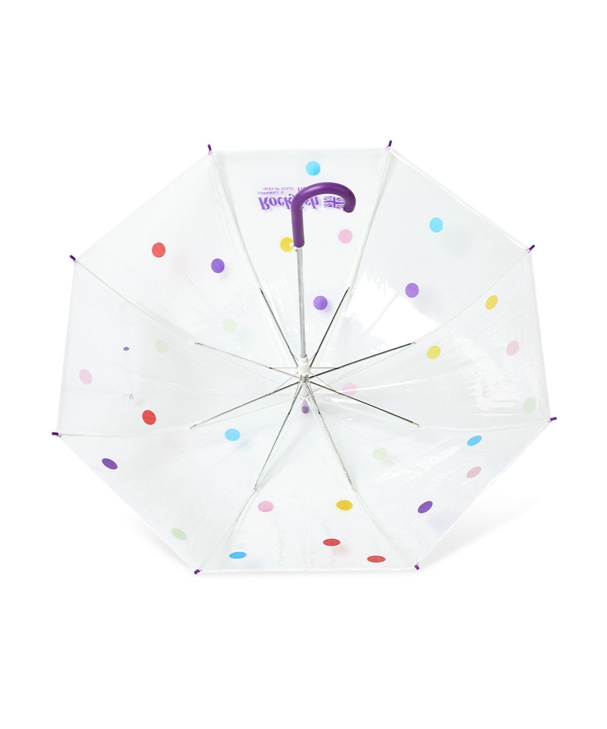 락피쉬웨더웨어(ROCKFISH WEATHERWEAR) CLEAR DOT UMBRELLA LONG - COLOR DOTS
