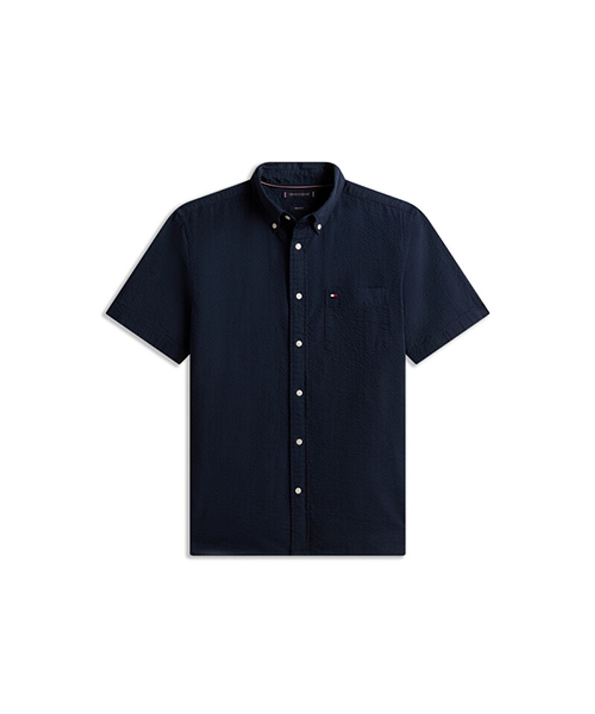 타미힐피거(TOMMY HILFIGER) [Asian fit] 시어서커 솔리드 셔츠 (T12G3WSH110MT2DW5)