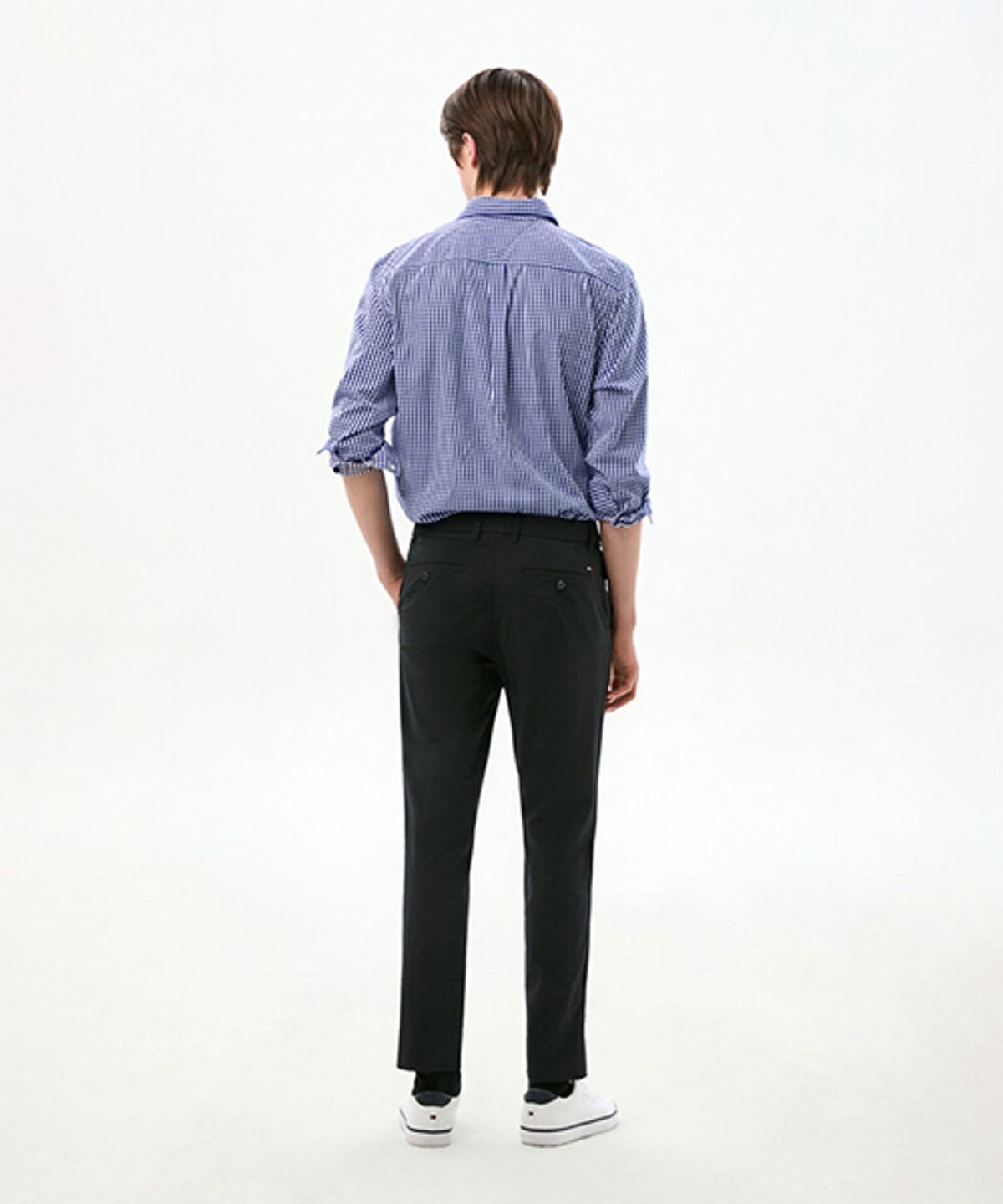 타미힐피거(TOMMY HILFIGER) 썸머 테이퍼드 핏 팬츠 (T12G0WPC700ML1DW5)