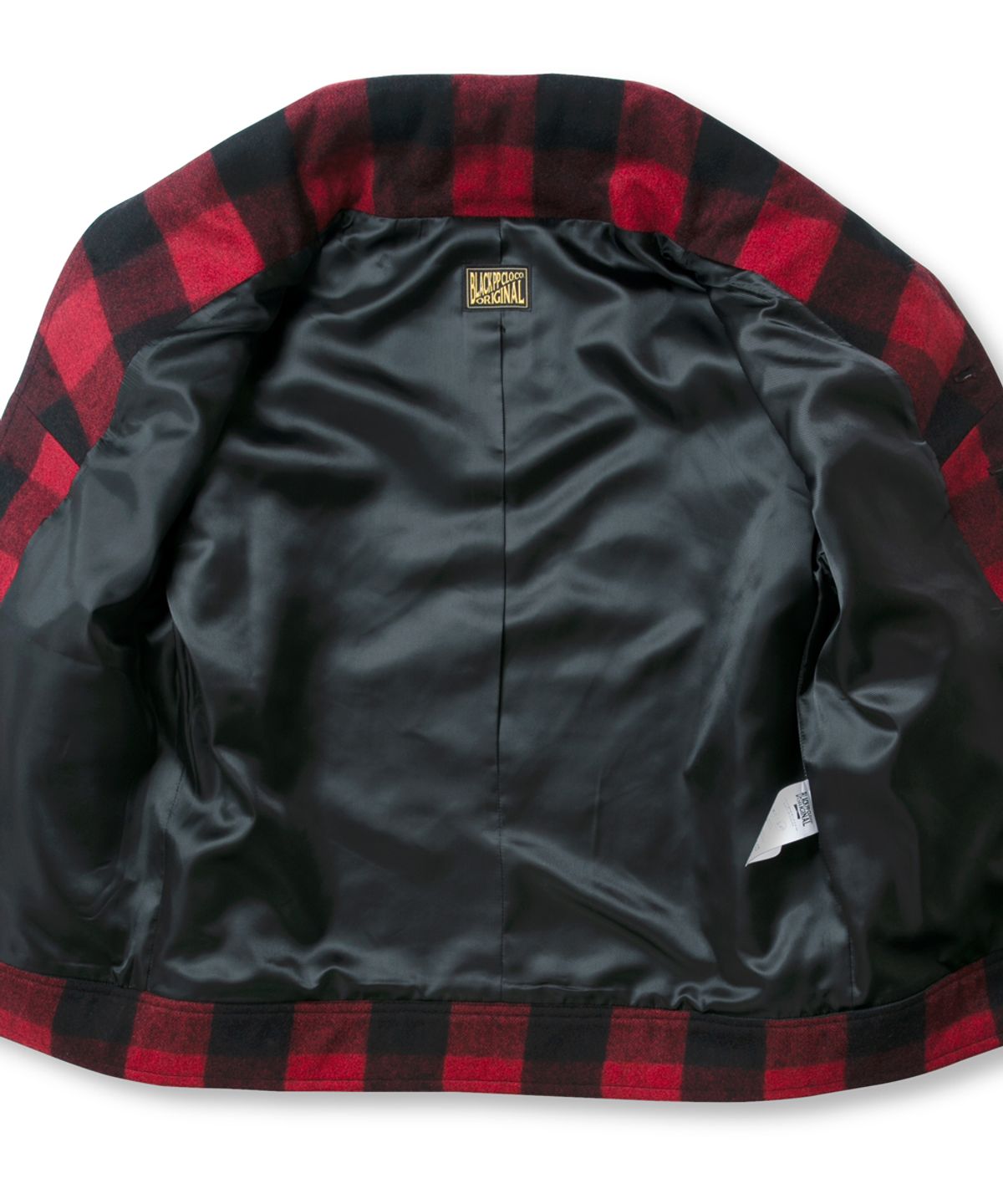 블랙피피(BLACKPP) BLACK PP CCC Buffalo Plaid Shawl Collar Jacket