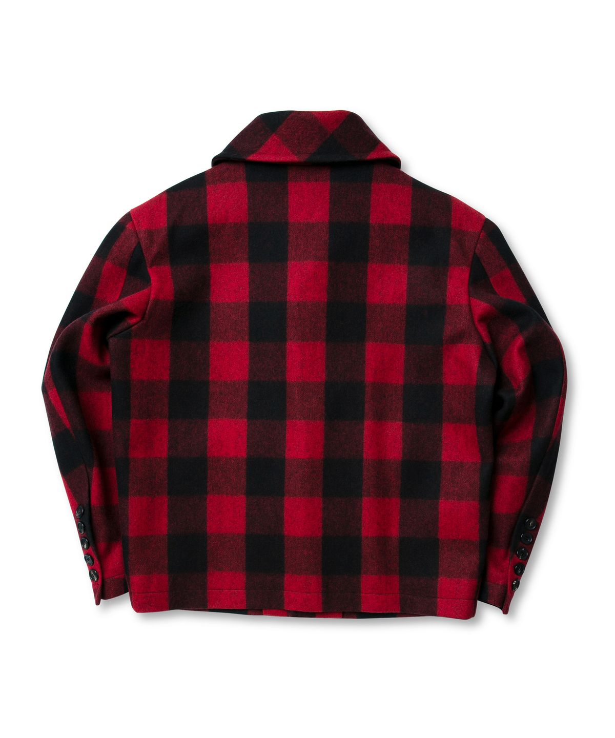 블랙피피(BLACKPP) BLACK PP CCC Buffalo Plaid Shawl Collar Jacket