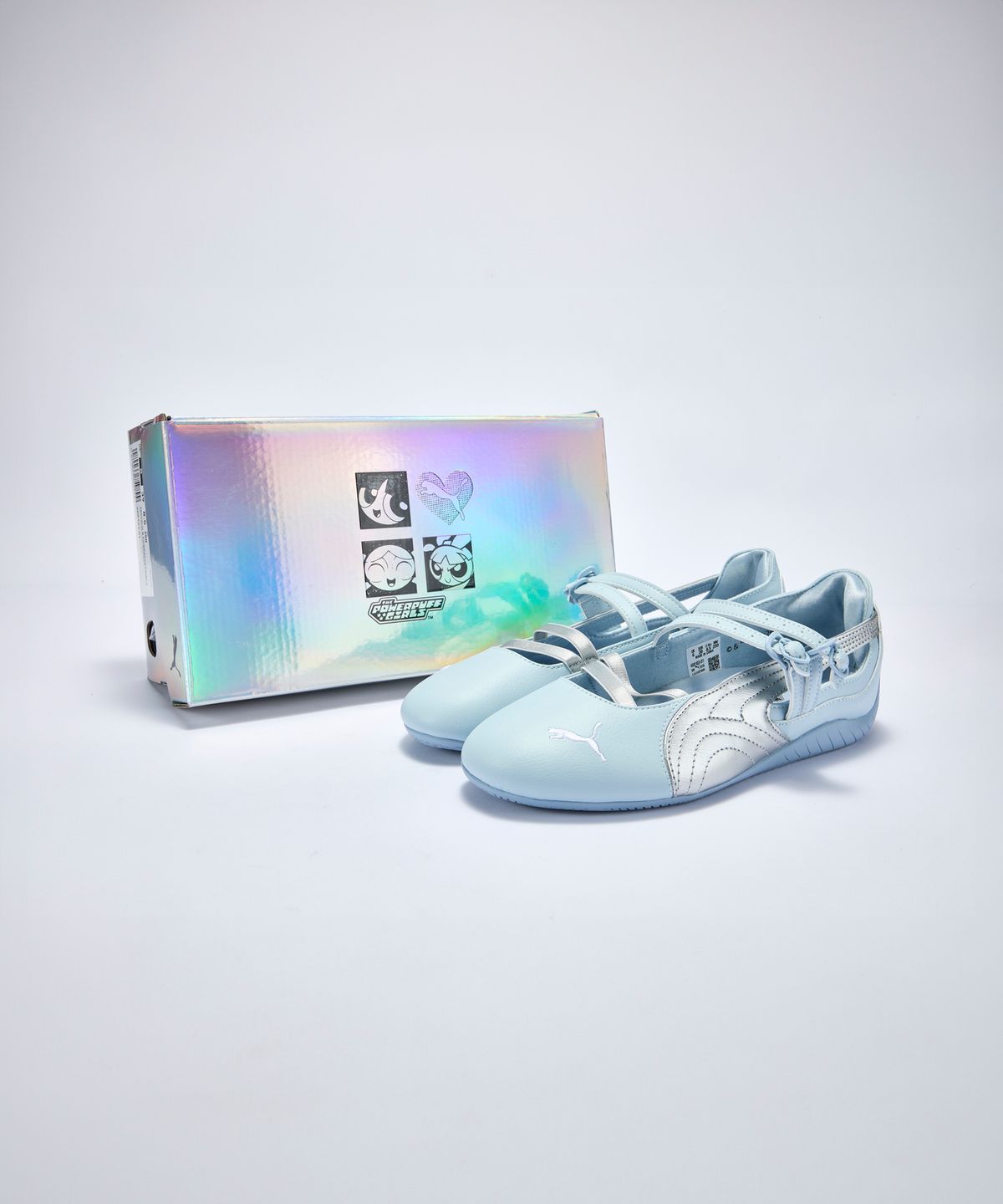 푸마(PUMA) 스피드캣 발렛 파워퍼프걸 - 루사이트:실버 / 408103-01