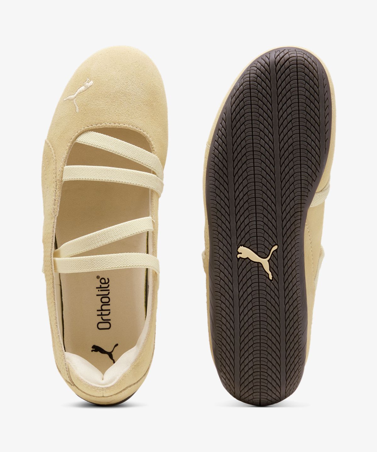 푸마(PUMA) 스피드캣 발렛 스웨이드 우먼스 - 크리미 바닐라 / 401287-15