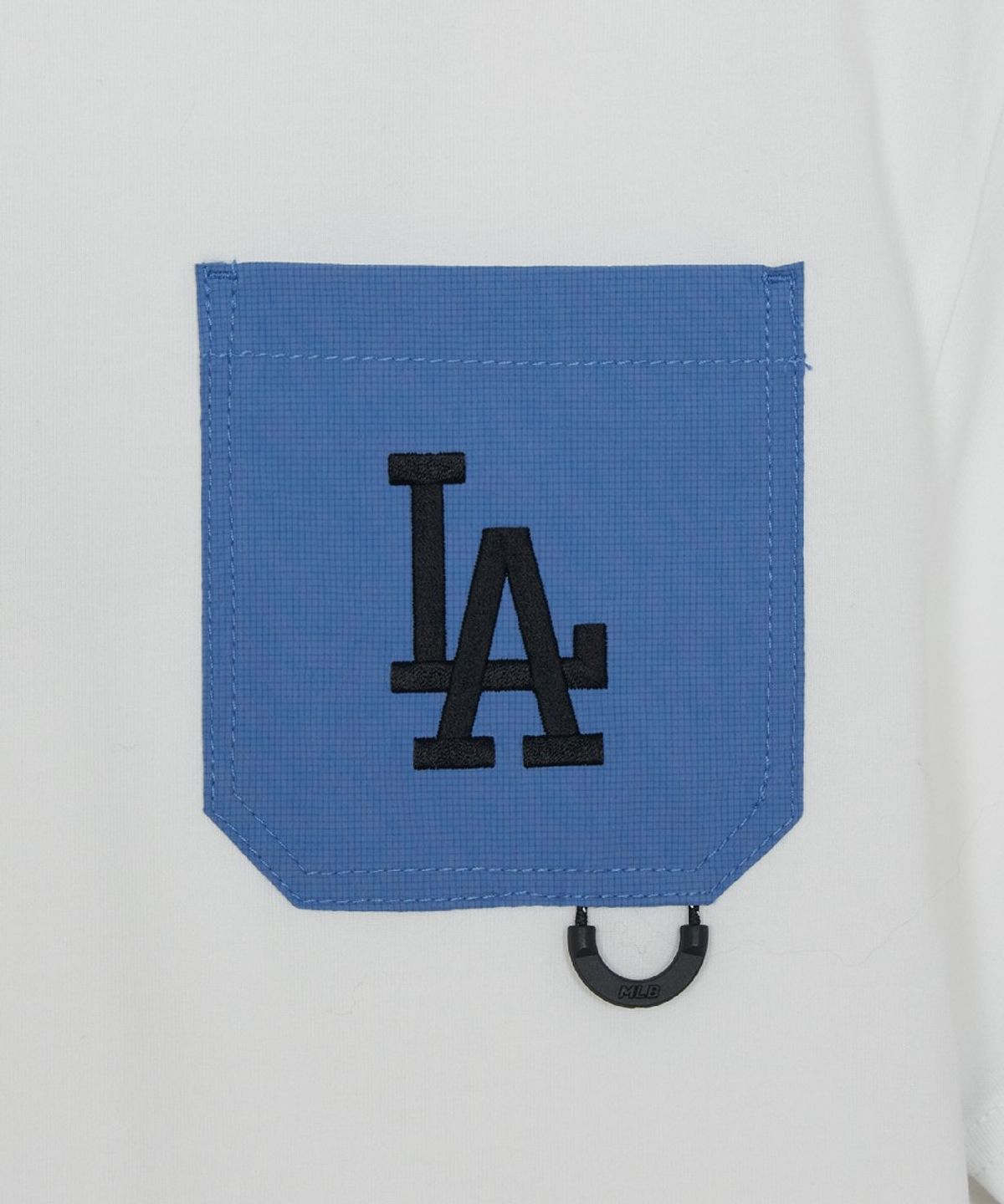 엠엘비 키즈(MLB KIDS) 아웃도어 베이직 포켓 레이어드 티셔츠세트 LA (Blue)