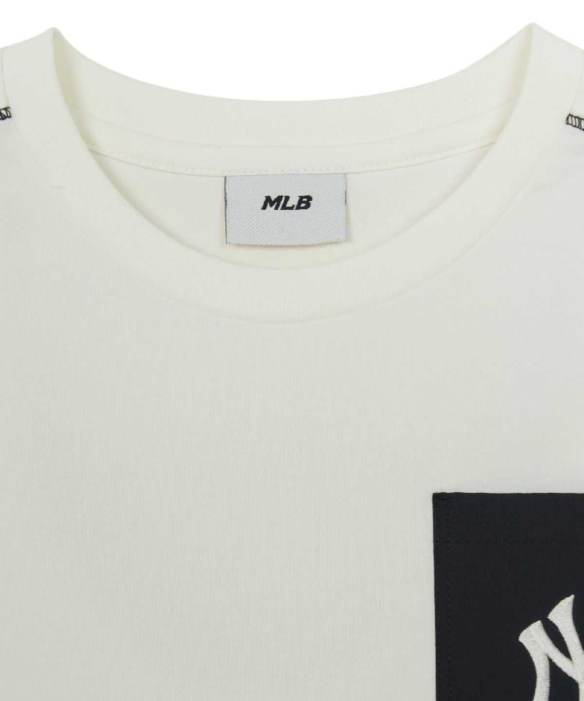 엠엘비 키즈(MLB KIDS) 아웃도어 베이직 포켓 레이어드 티셔츠세트 NY (Black)