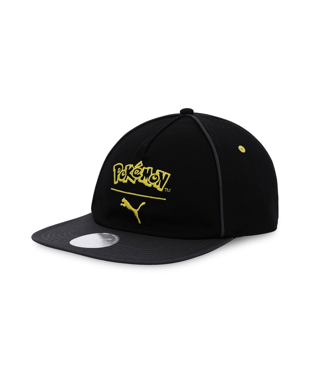 푸마(PUMA) 푸마 X 포켓몬 대드 캡 - 블랙:스트롱 그레이 / 026966-01