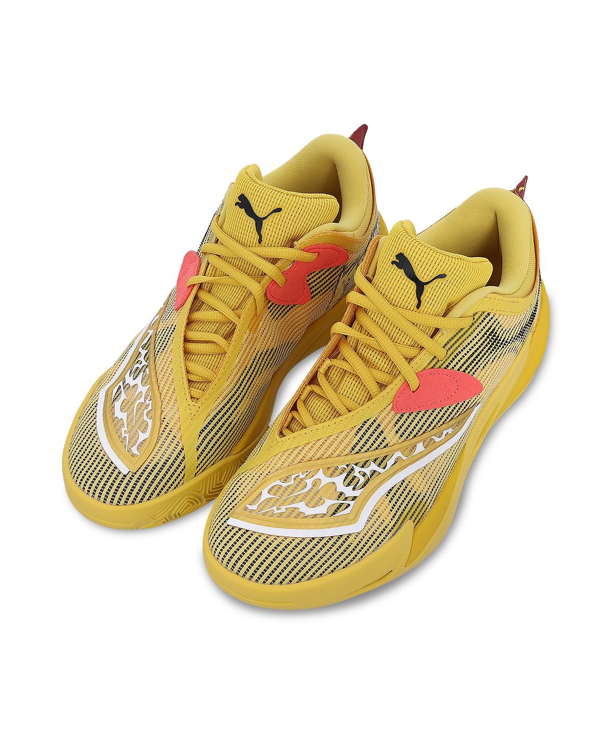 푸마(PUMA) 올프로 나이트로 2 피카츄 - 선 레이 옐로우:레드 글래머 / 312843-01