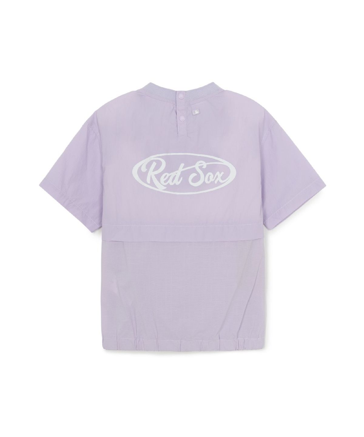 엠엘비 키즈(MLB KIDS) 아웃도어 베이직 우븐 티셔츠세트 BOS (Lavender)