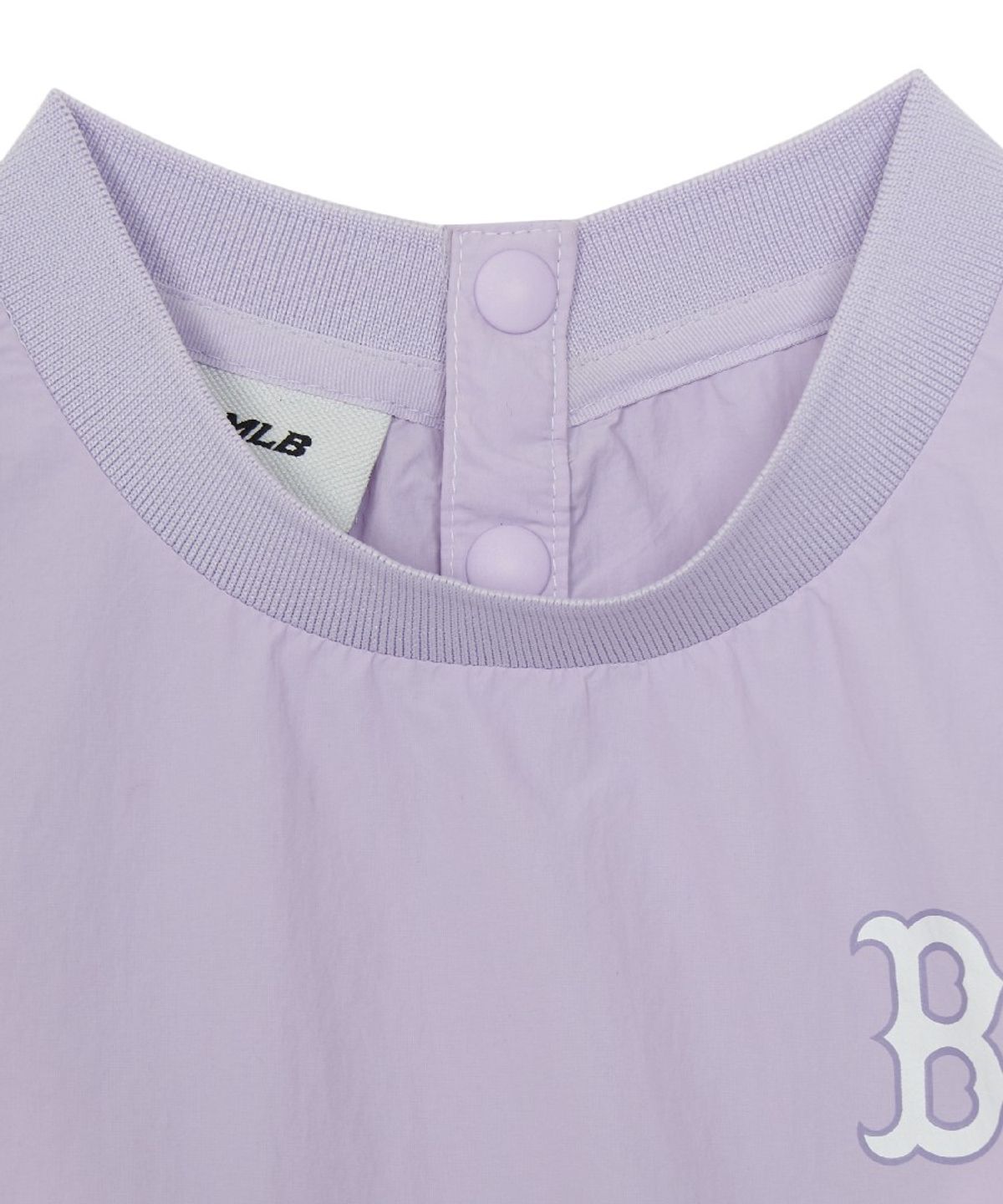 엠엘비 키즈(MLB KIDS) 아웃도어 베이직 우븐 티셔츠세트 BOS (Lavender)