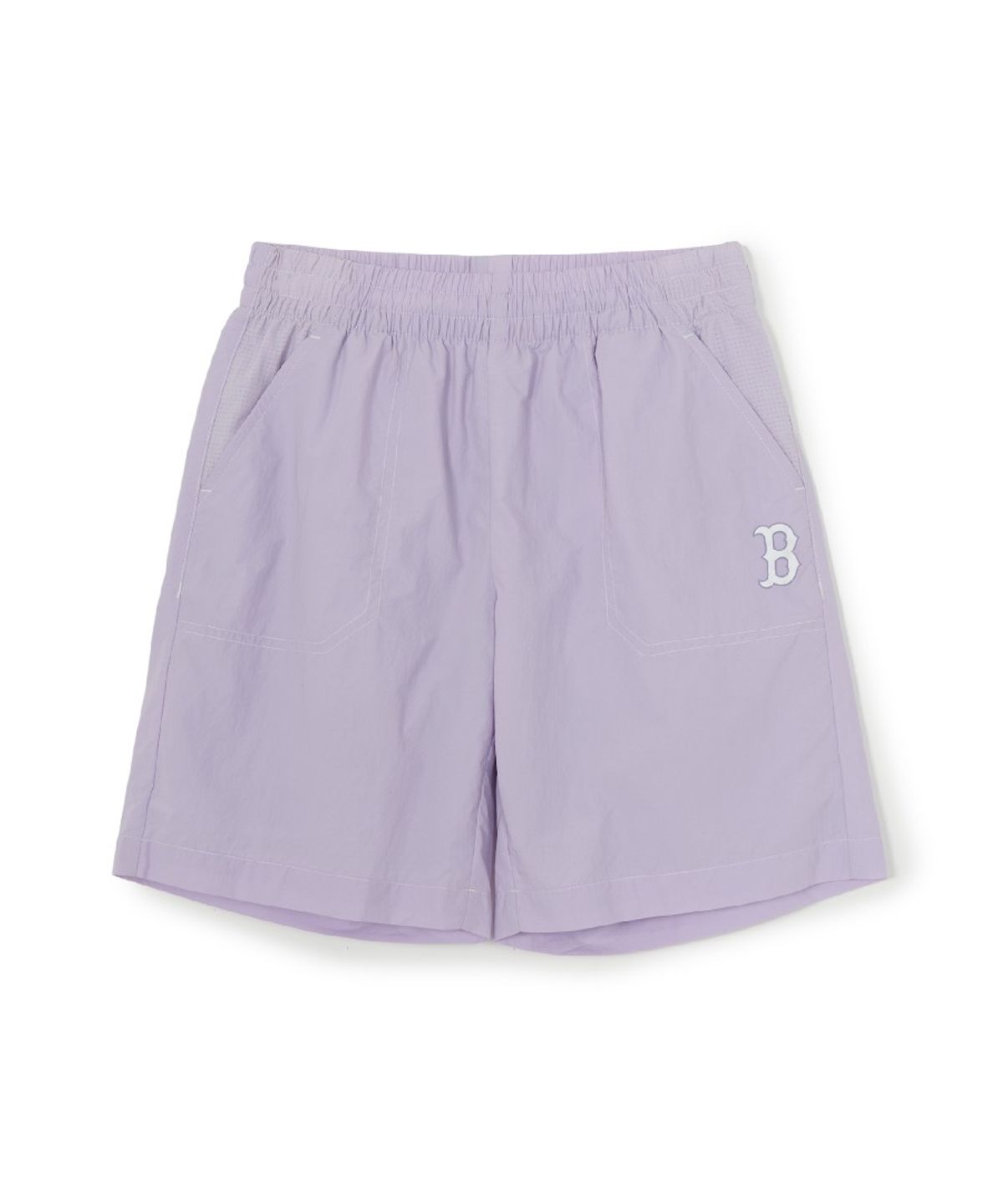 엠엘비 키즈(MLB KIDS) 아웃도어 베이직 우븐 티셔츠세트 BOS (Lavender)