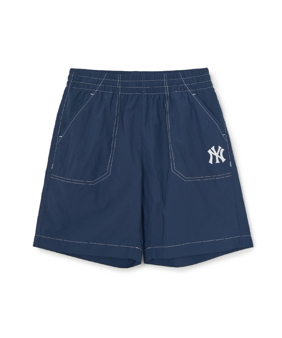 엠엘비 키즈(MLB KIDS) 아웃도어 베이직 우븐 티셔츠세트 NY (Navy)