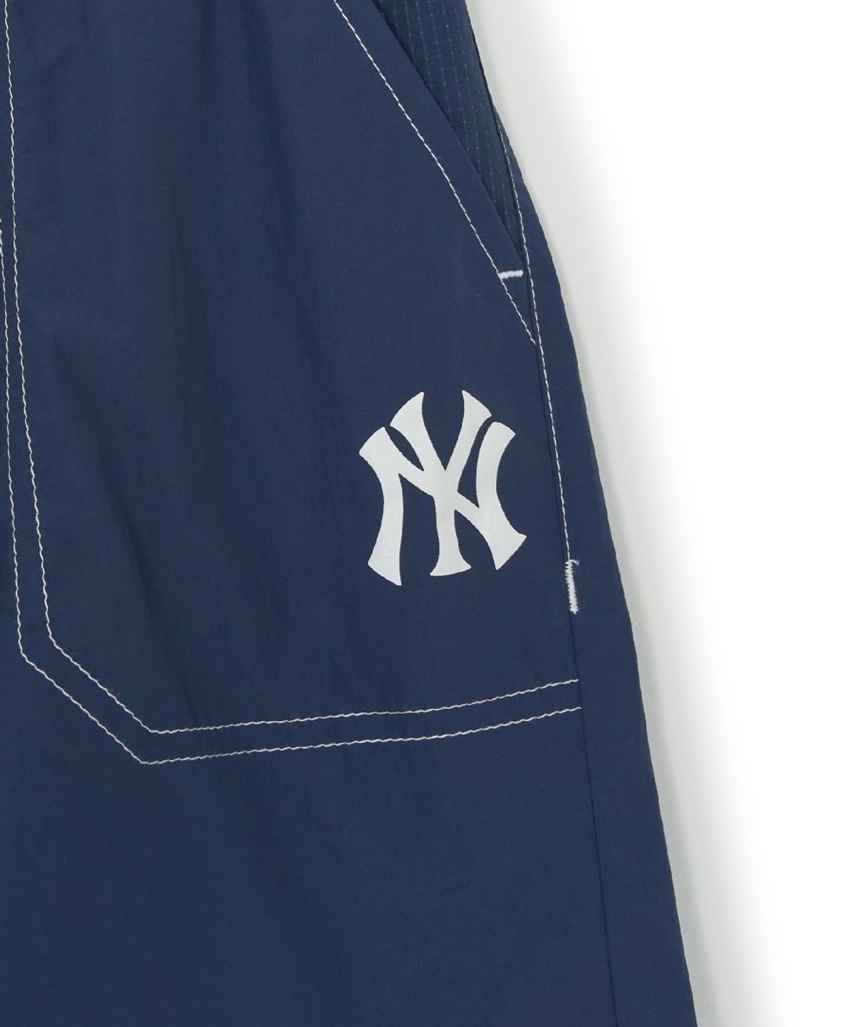 엠엘비 키즈(MLB KIDS) 아웃도어 베이직 우븐 티셔츠세트 NY (Navy)