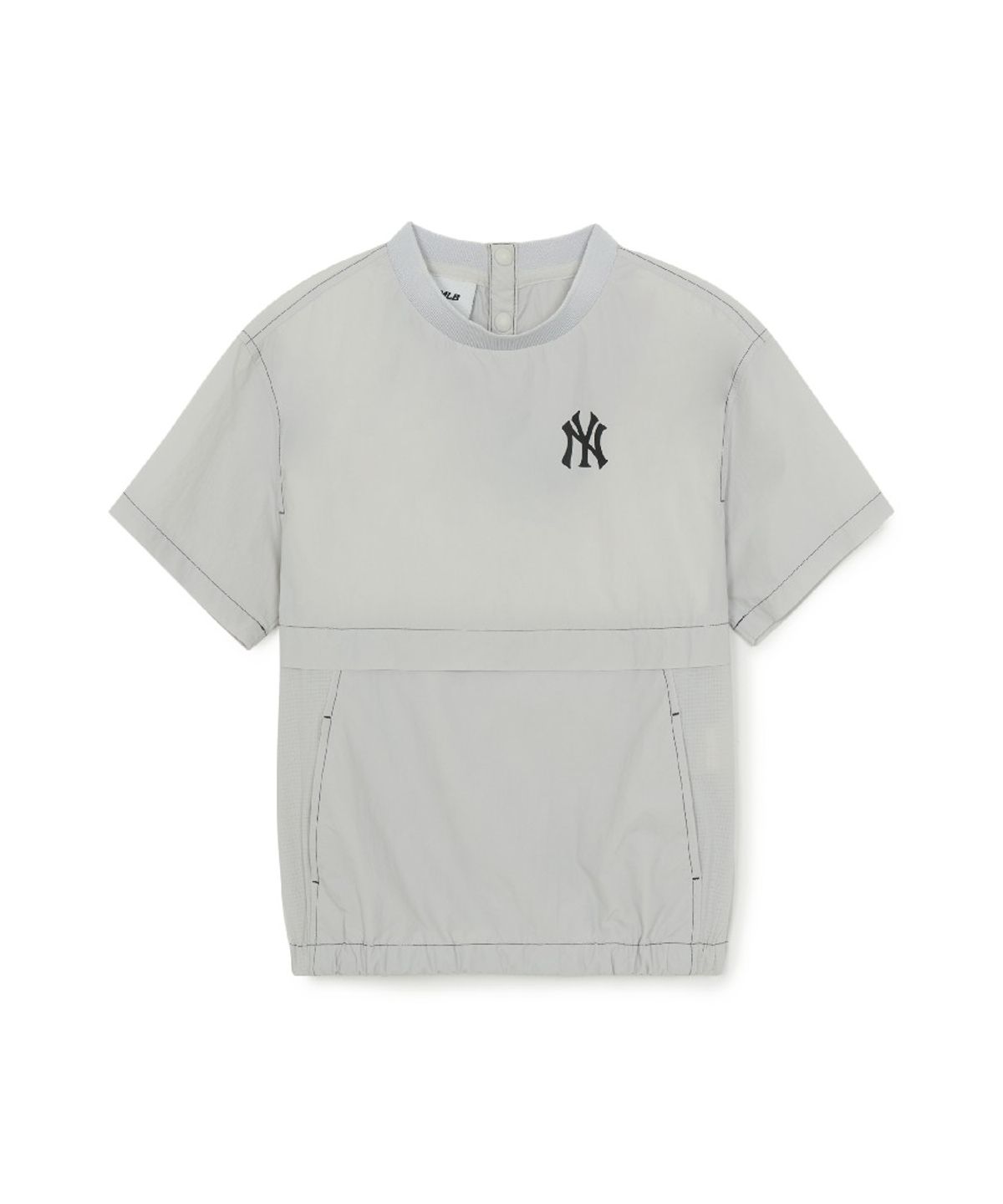 엠엘비 키즈(MLB KIDS) 아웃도어 베이직 우븐 티셔츠세트 NY (L.Grey)