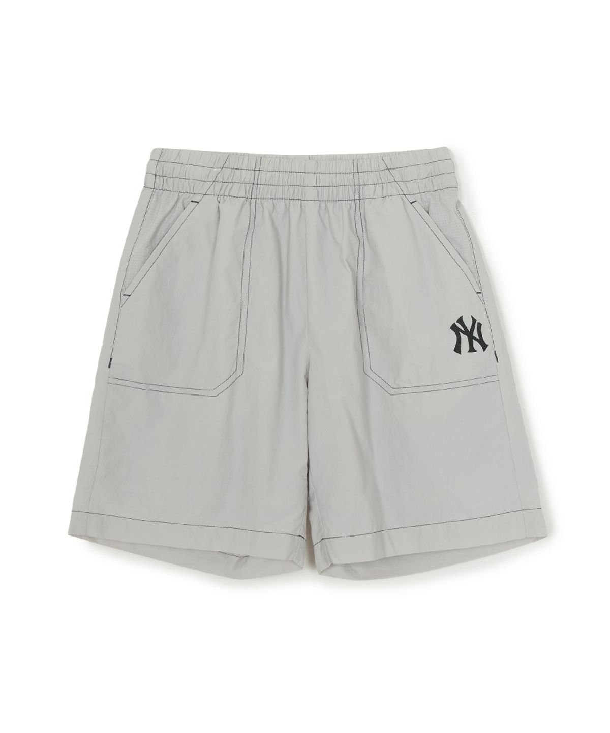 엠엘비 키즈(MLB KIDS) 아웃도어 베이직 우븐 티셔츠세트 NY (L.Grey)