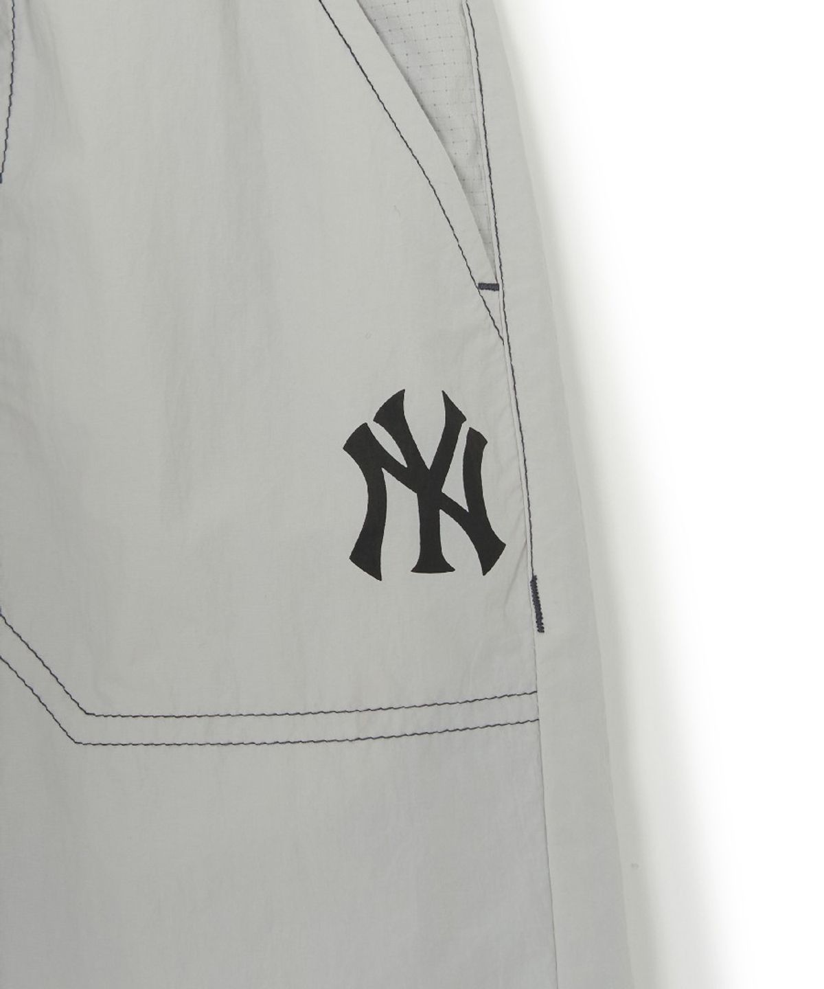 엠엘비 키즈(MLB KIDS) 아웃도어 베이직 우븐 티셔츠세트 NY (L.Grey)