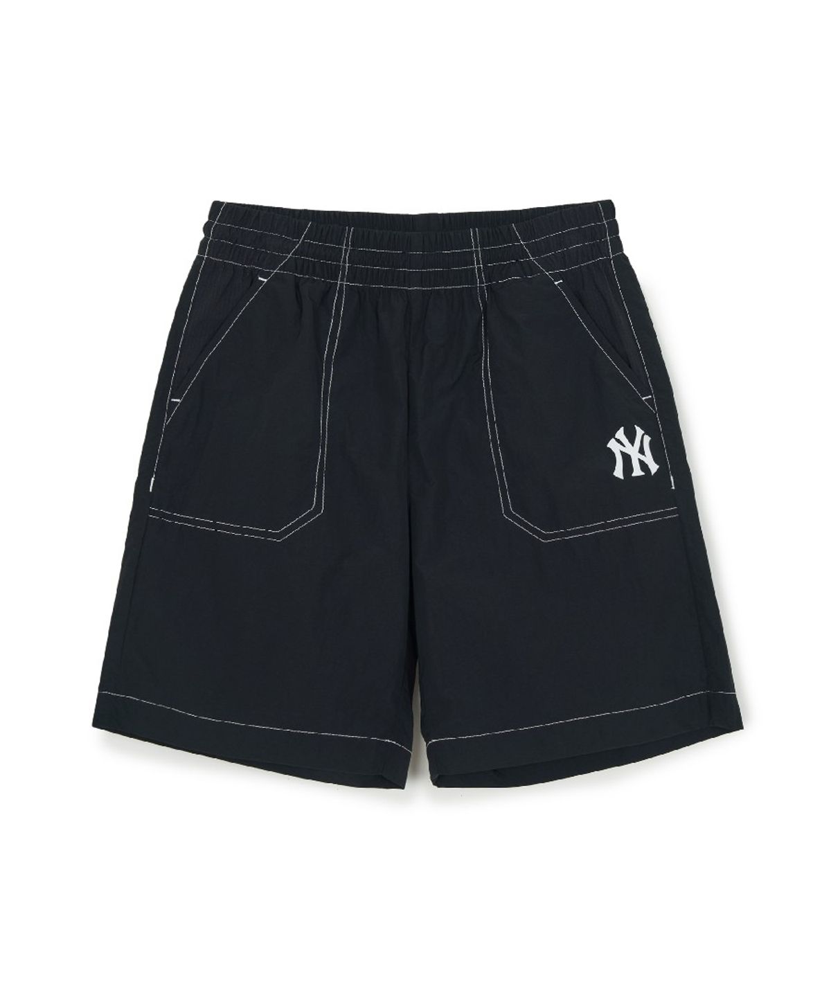 엠엘비 키즈(MLB KIDS) 아웃도어 베이직 우븐 티셔츠세트 NY (Black)