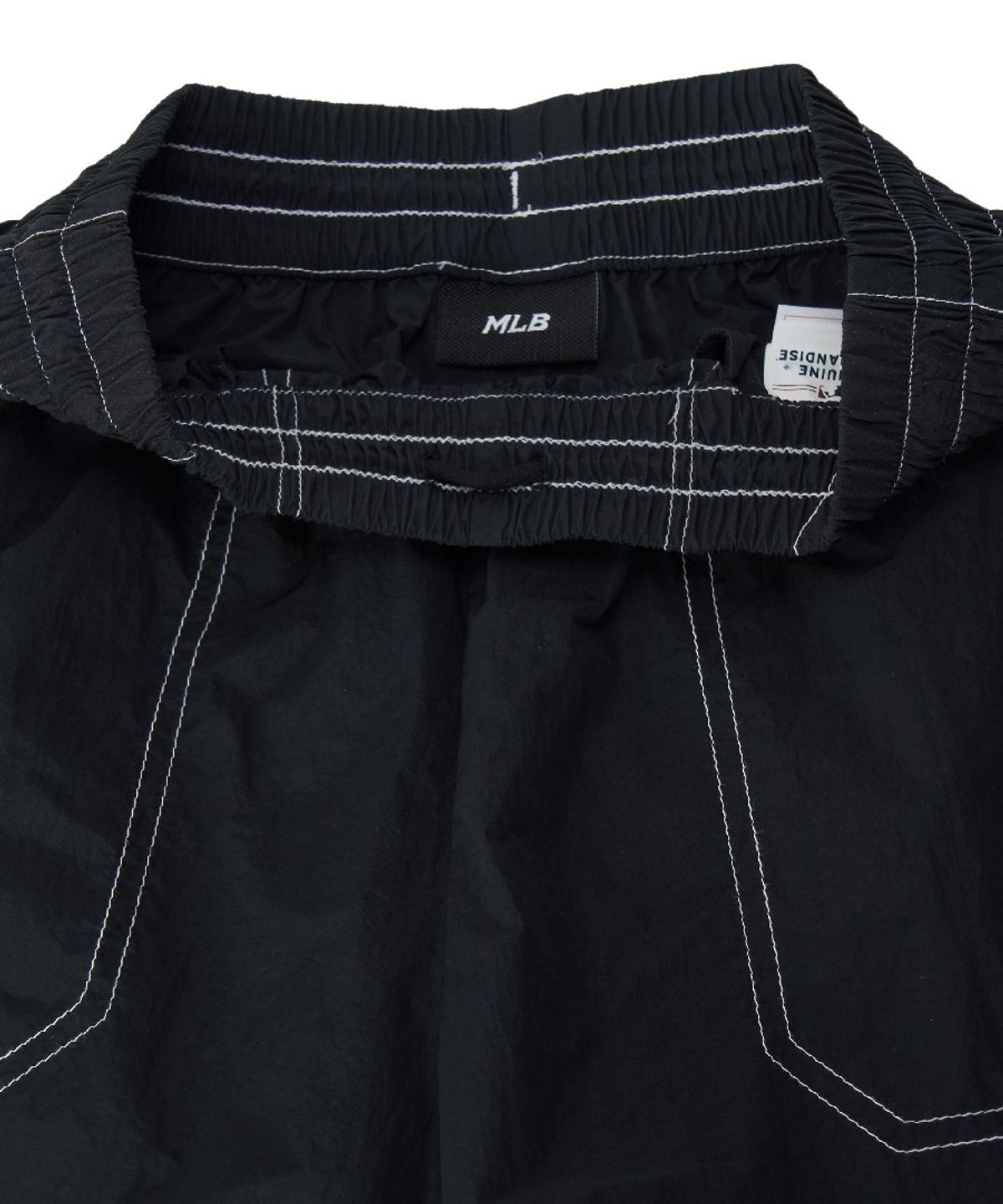 엠엘비 키즈(MLB KIDS) 아웃도어 베이직 우븐 티셔츠세트 NY (Black)