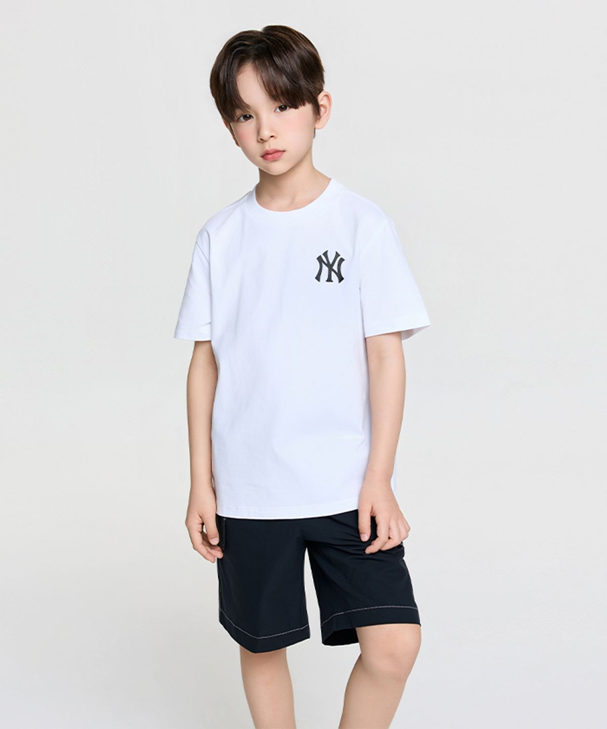 엠엘비 키즈(MLB KIDS) 스트릿 베이직 집업조끼 3 세트 NY (Black)