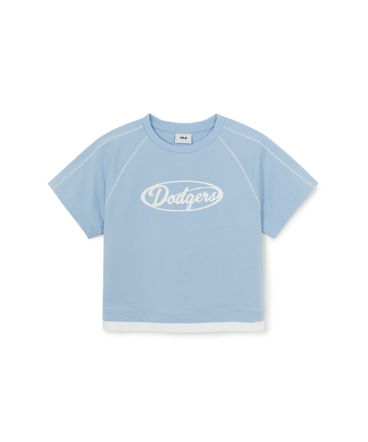 엠엘비 키즈(MLB KIDS) 아웃도어 베이직 치마바지 티셔츠세트(여아) LA (L.Blue)