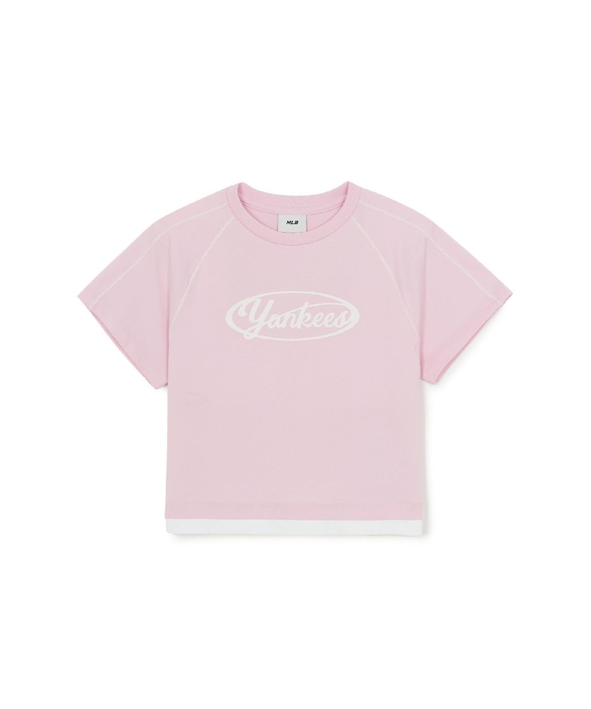 엠엘비 키즈(MLB KIDS) 아웃도어 베이직 치마바지 티셔츠세트(여아) NY (L.Pink)