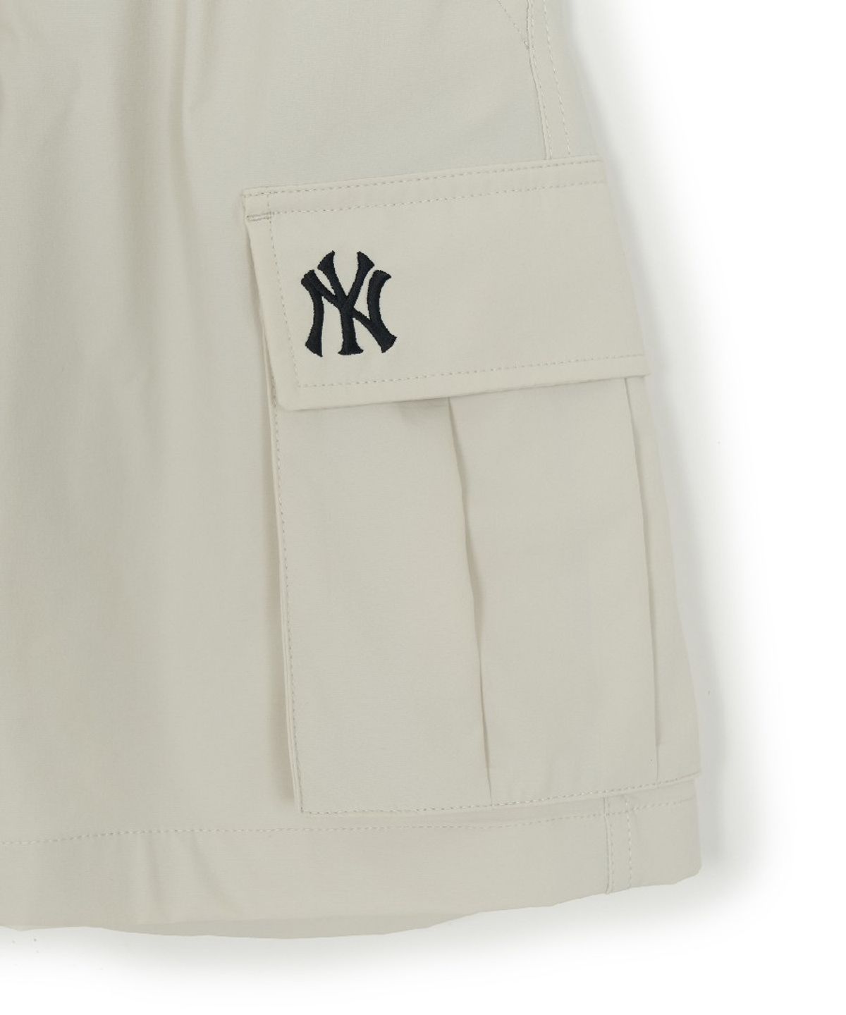 엠엘비 키즈(MLB KIDS) 아웃도어 카고 5.5부 팬츠 NY (Mg.Cream)