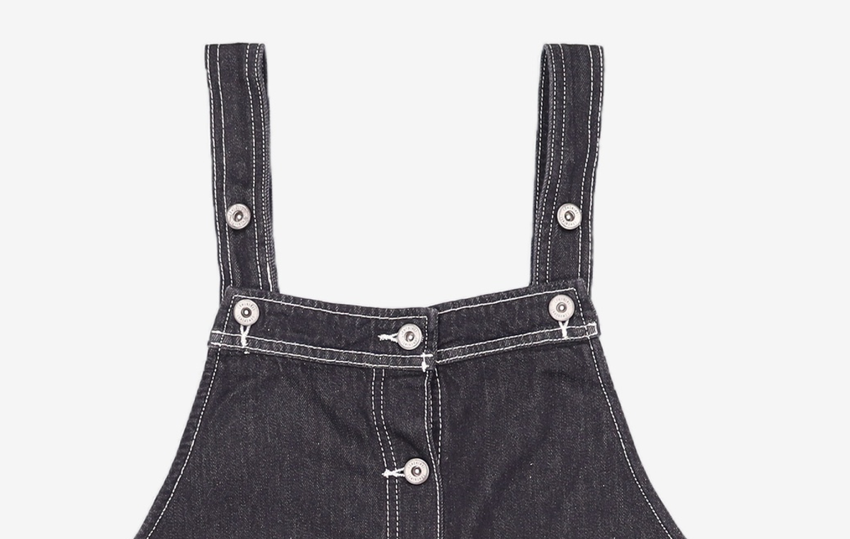 꼬모니노즈(COMONINOZ) W OVERROLL ONE PIECE [3 COLOR] FRE