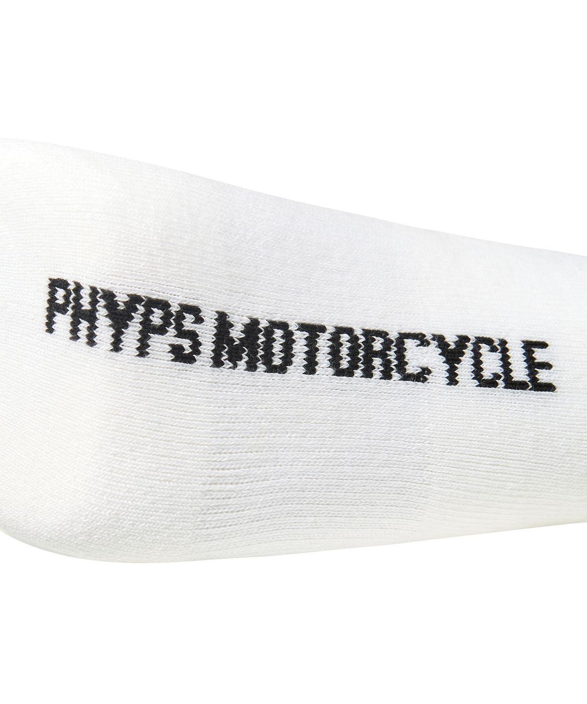 핍스 모터사이클(PHYPS MOTORCYCLE) [2Pack] Speed Run Socks White