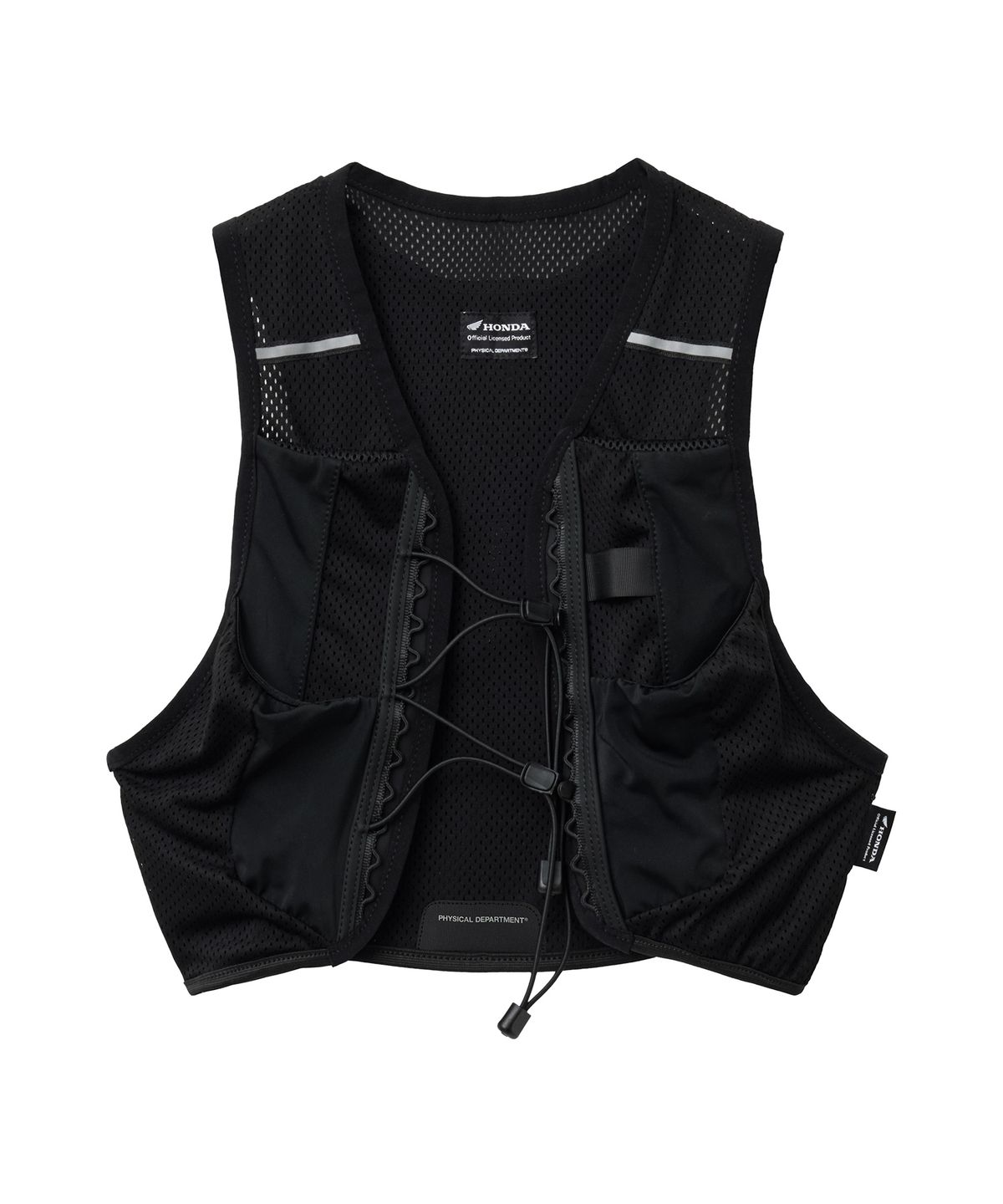 핍스 모터사이클(PHYPS MOTORCYCLE) Speed Run Vest Bag Black