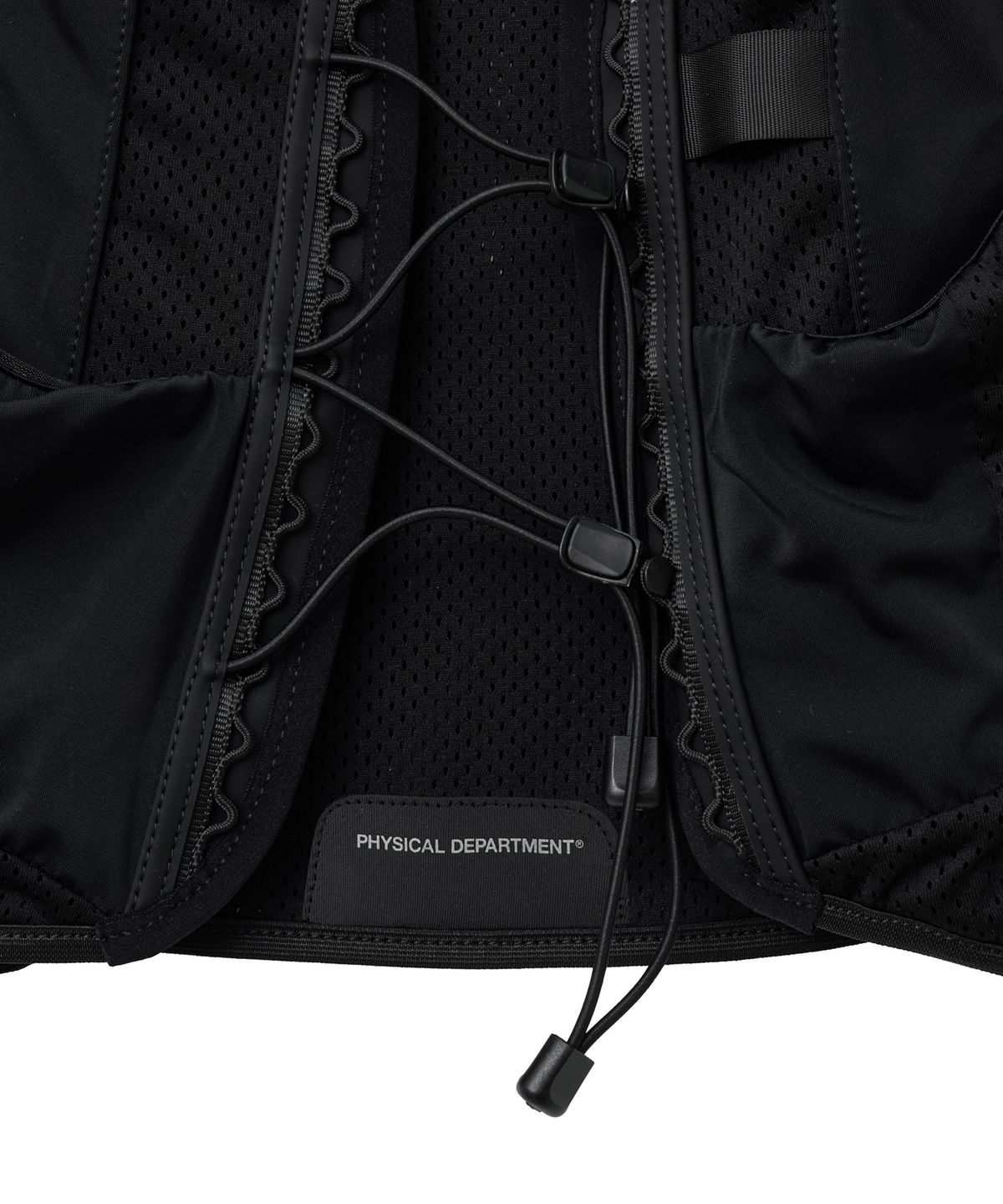 핍스 모터사이클(PHYPS MOTORCYCLE) Speed Run Vest Bag Black