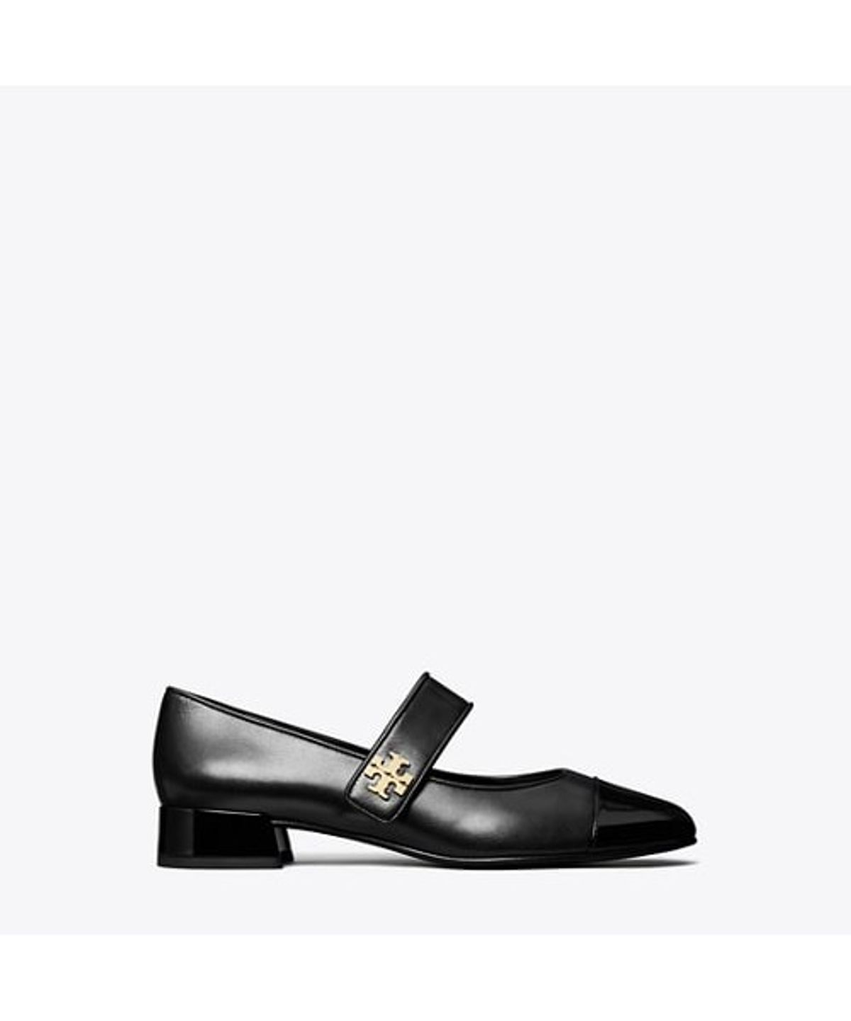 토리버치(TORYBURCH) 캡토 메리 제인 힐 발레 25Mm - 퍼펙트 블랙