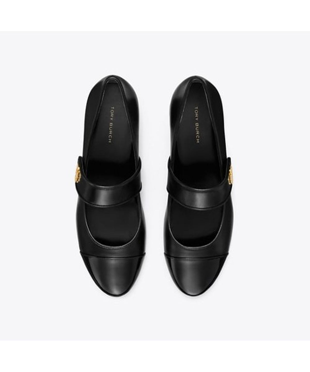 토리버치(TORYBURCH) 캡토 메리 제인 힐 발레 25Mm - 퍼펙트 블랙