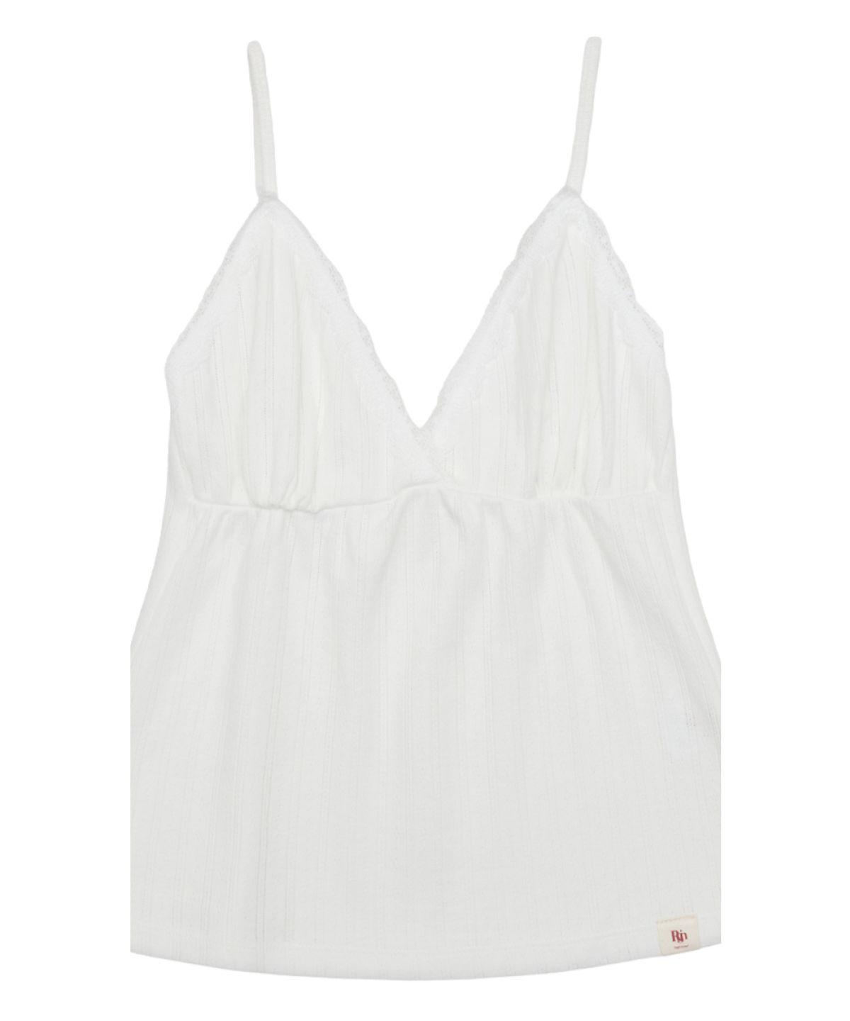 로긴 앤 로지(ROGIN N ROSIE) Race Cut-Out Sleeveless Ivory