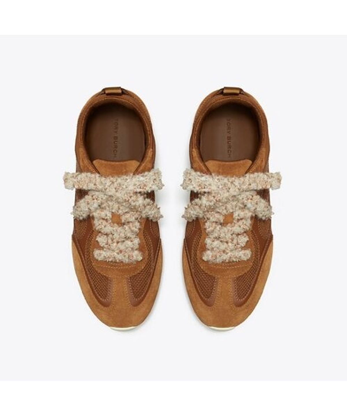 토리버치(TORYBURCH) 필드 스니커즈 - 코냑 브라운