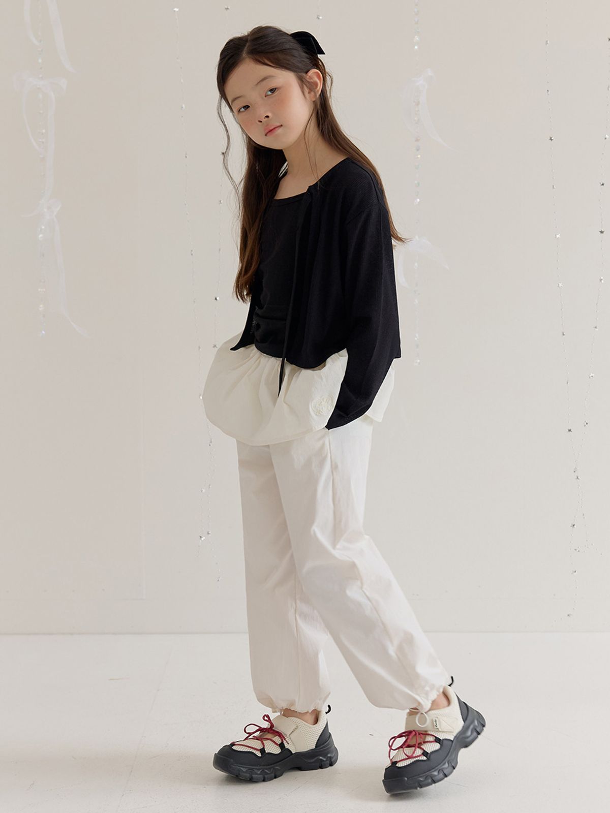 베베테일러(BEBETAILOR) 블랑 레이어드 나일론 팬츠