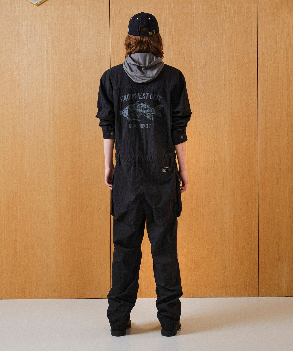 힐리먼트(HELEMENT) 시그니처 점프수트 (BLACK)