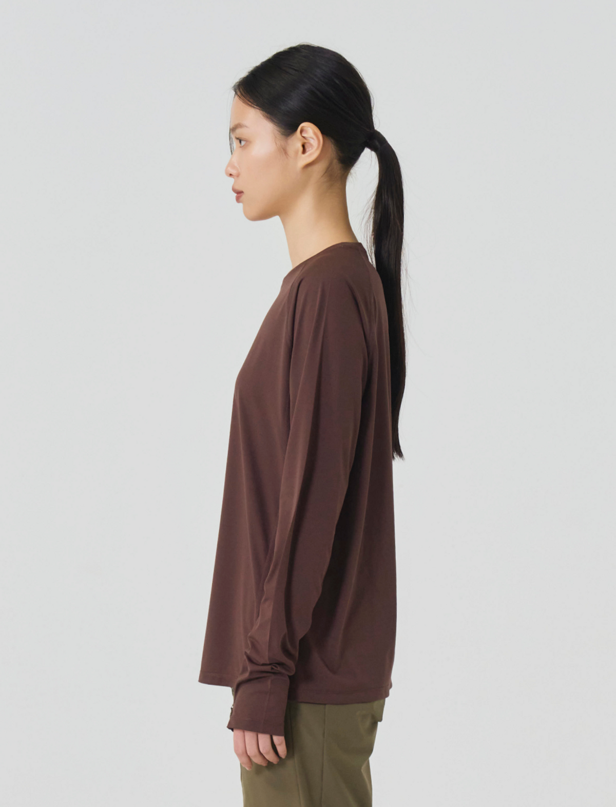어반사이드 어패럴(URBANSIDE APPAREL) [26SS] 드라이젯 CR 델타피크 롱슬리브 티셔츠