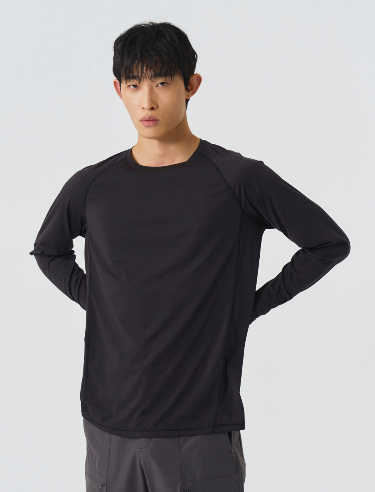 어반사이드 어패럴(URBANSIDE APPAREL) [26SS] 드라이젯 CR 델타피크 롱슬리브 티셔츠