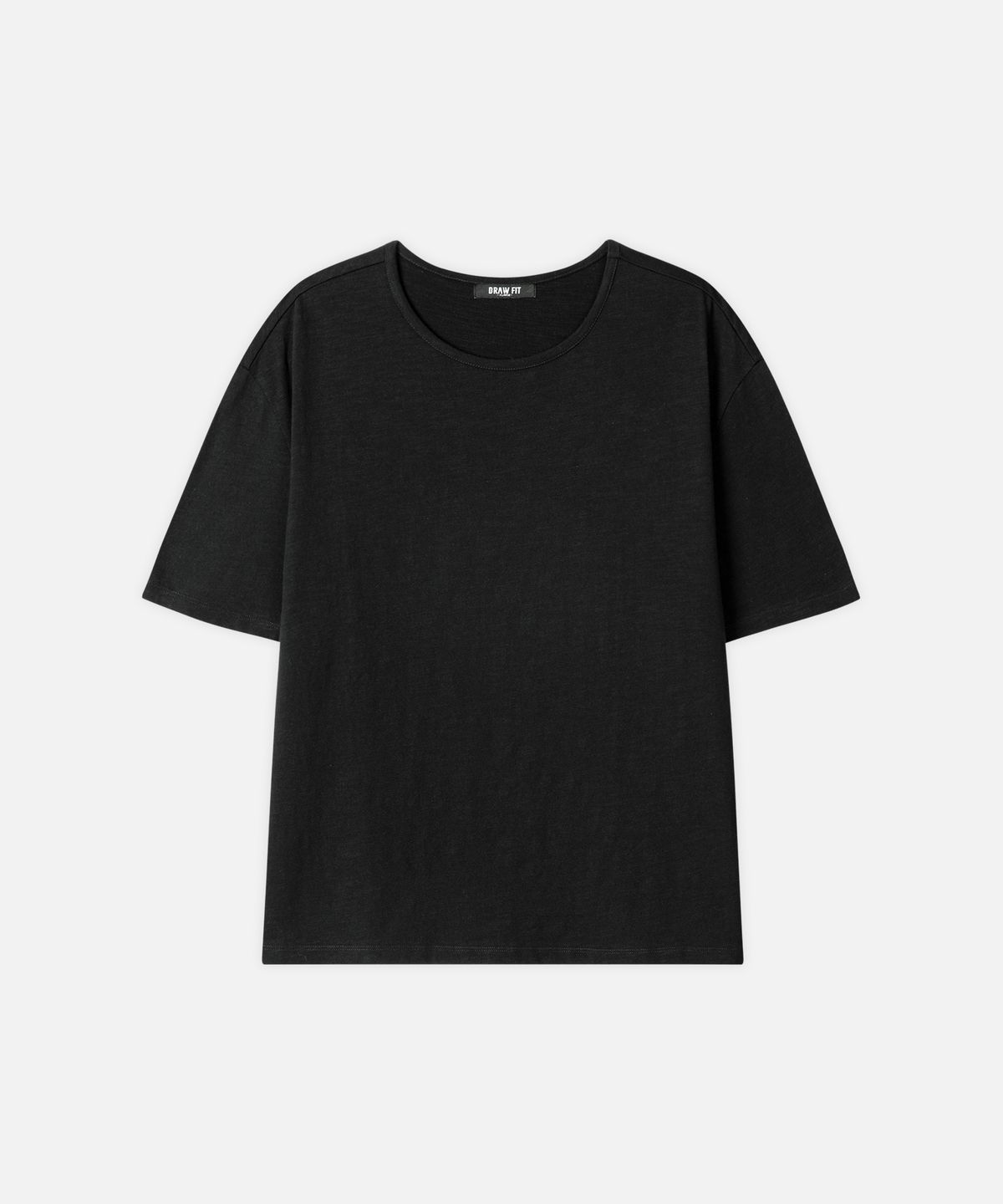 드로우핏(DRAW FIT) [스토커즈X드로우핏] 슬럽 코튼 라운드 티셔츠 [6color]