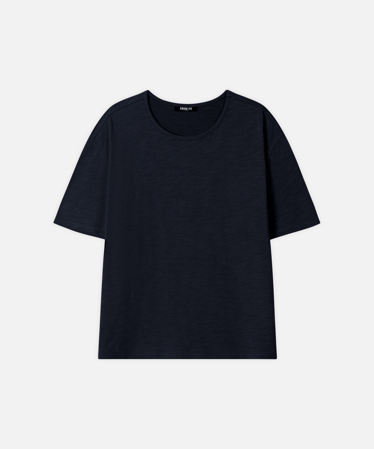 드로우핏(DRAW FIT) [스토커즈X드로우핏] 슬럽 코튼 라운드 티셔츠 [6color]