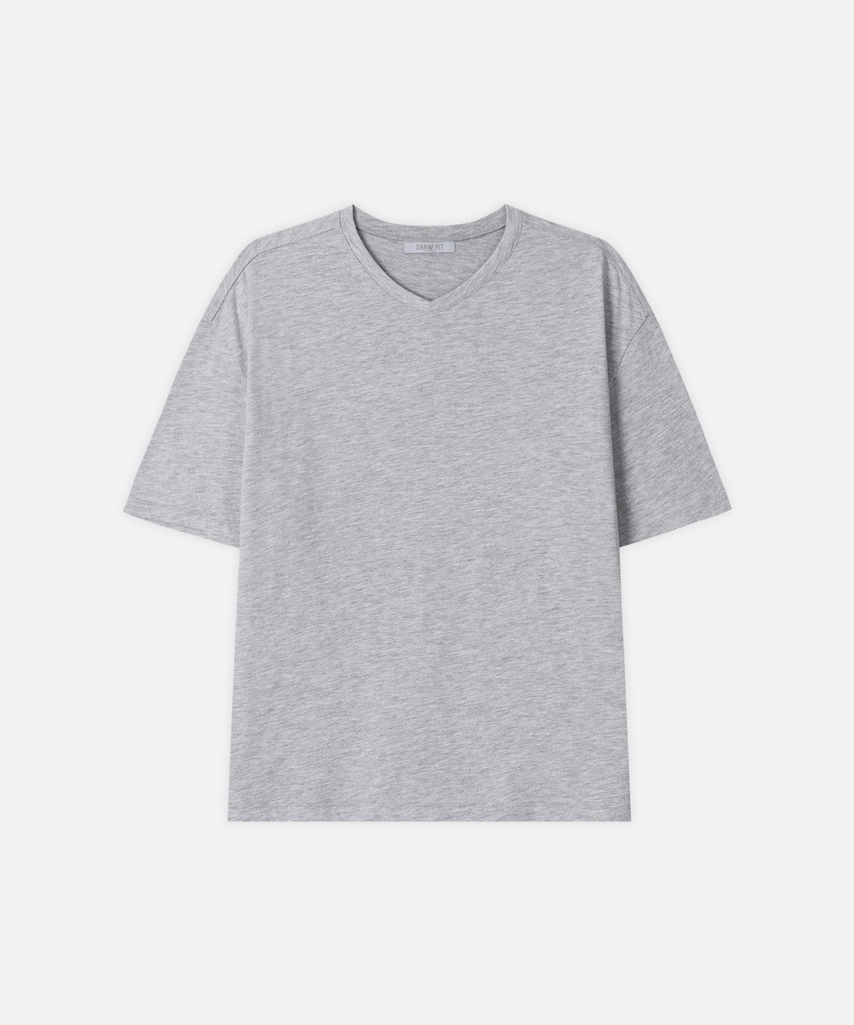 드로우핏(DRAW FIT) [스토커즈X드로우핏] 슬럽 코튼 브이넥 티셔츠 [5color]